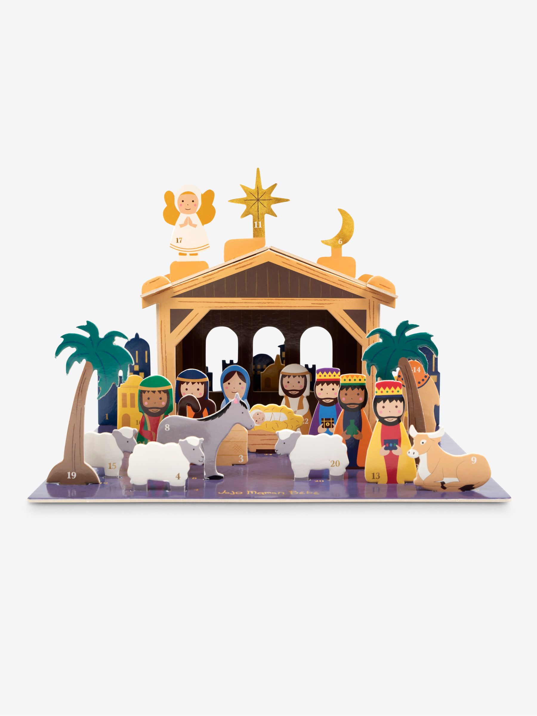 Pop Out Nativity Advent Scene in Multi - Image 2 of 8