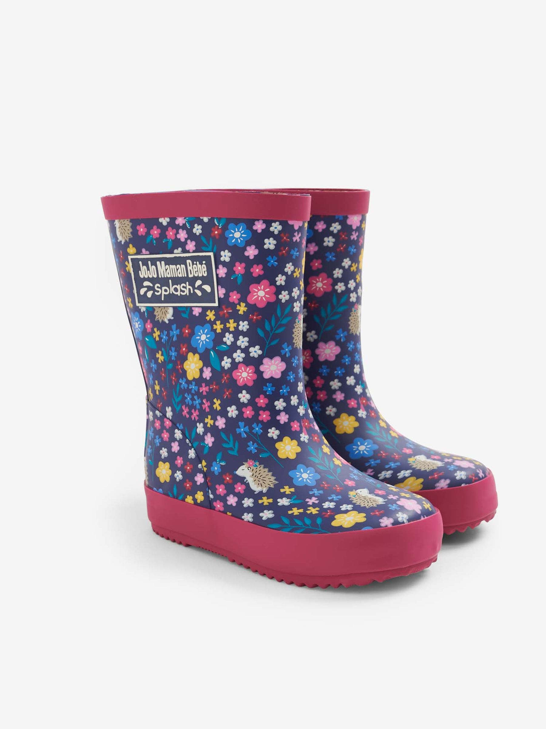 Navy Blue Woodland Wellies - Image 1 of 2