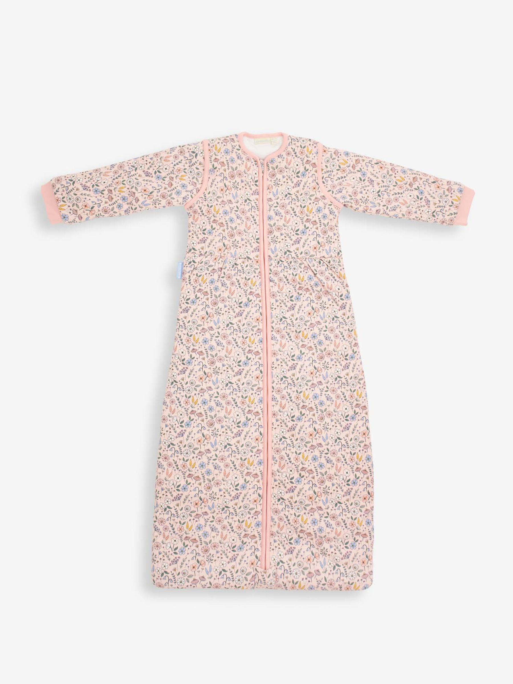 Pink Meadow 3.5 Tog Toddler Sleeping Bag - Image 1 of 3