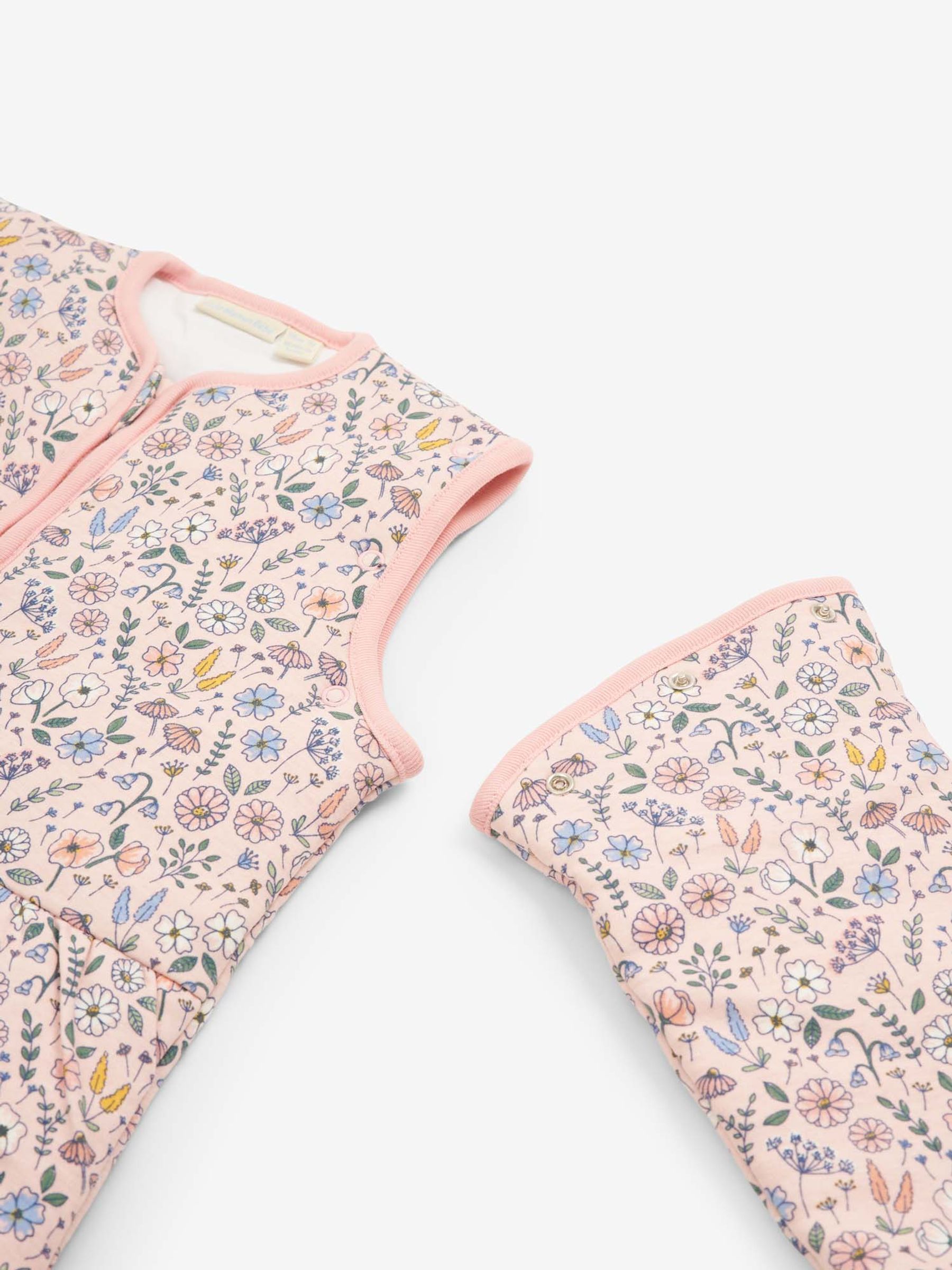 Pink Meadow 3.5 Tog Toddler Sleeping Bag - Image 3 of 3