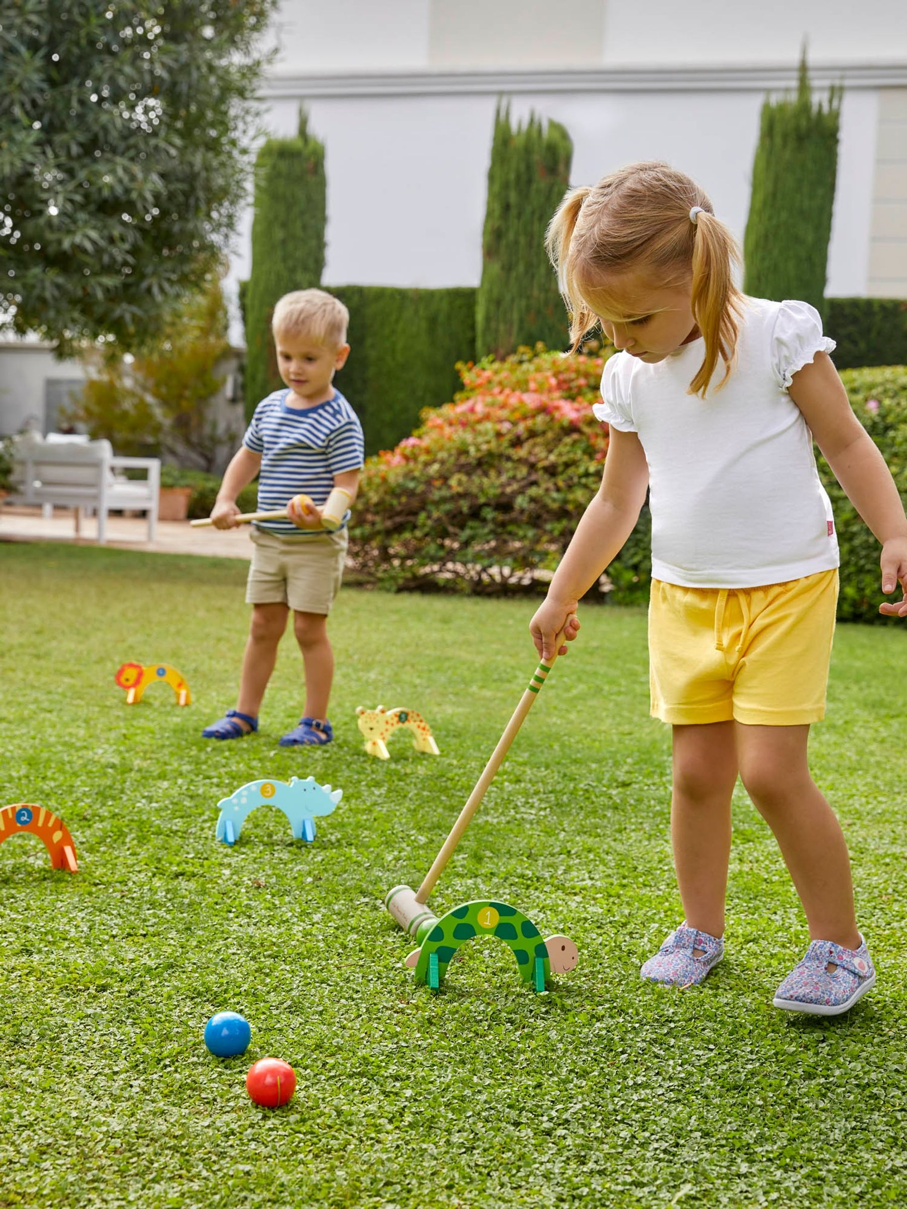Safari Croquet Game - Image 5 of 6