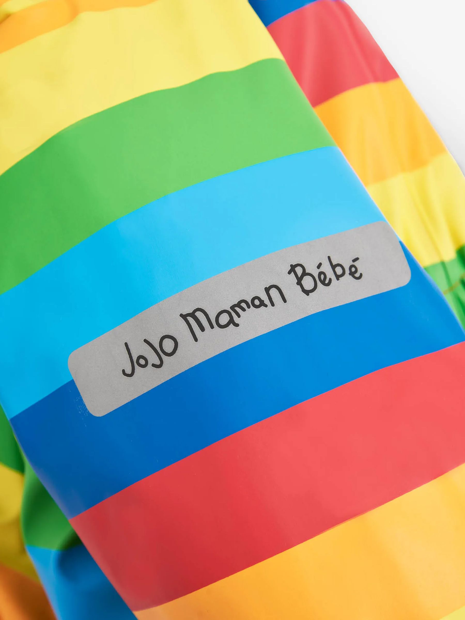 Multi Rainbow Lined Waterproof Puddle Suit - Image 7 of 7