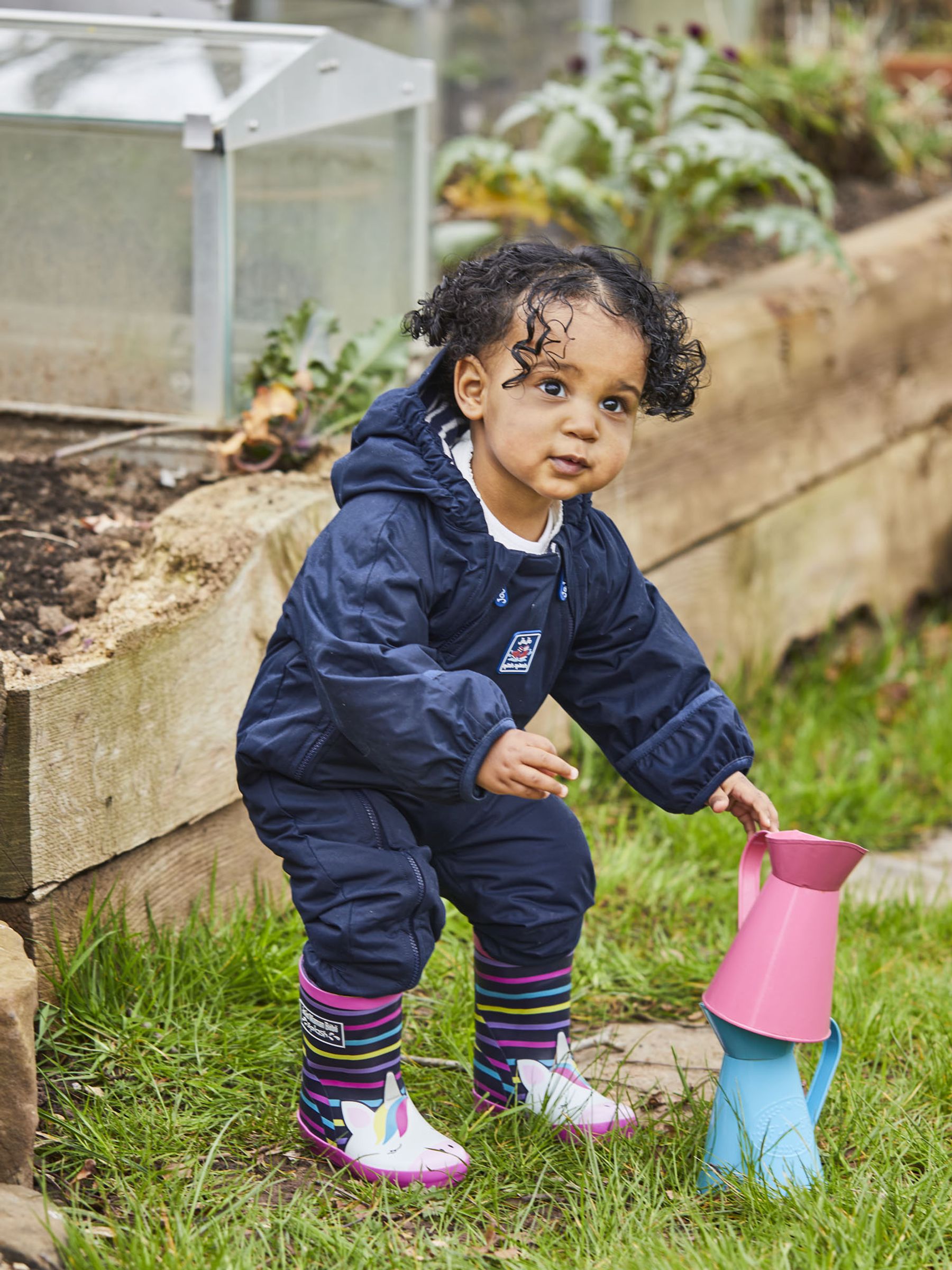Fuchsia Pink Unicorn Wellies - Image 8 of 8