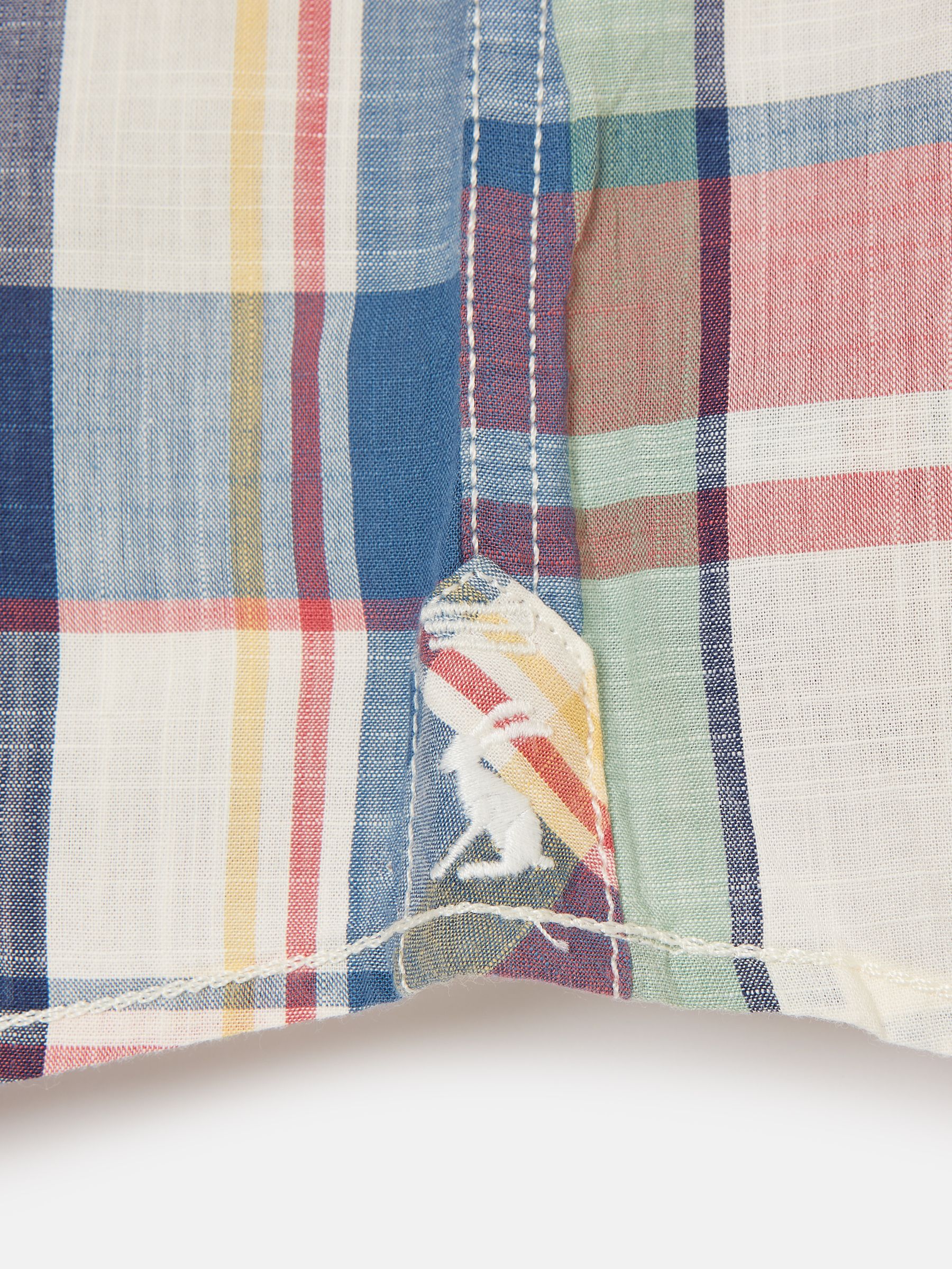 Boys' Wilson Multi Cotton Check Shirt - Image 5 of 5