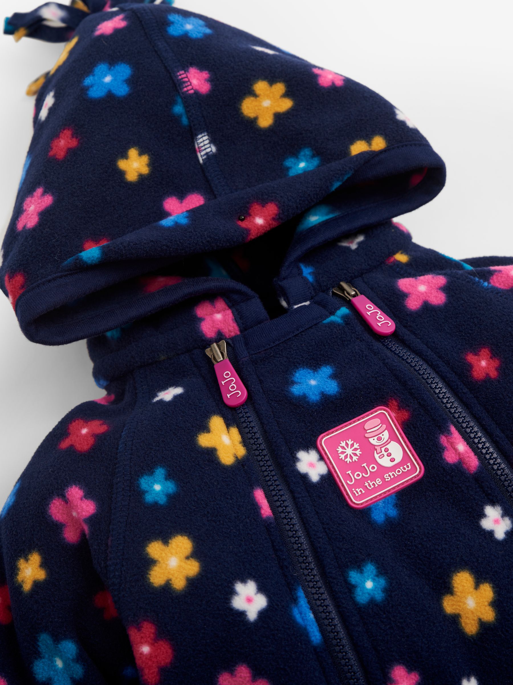 Navy Cosy Polarfleece All-In-One - Image 3 of 3