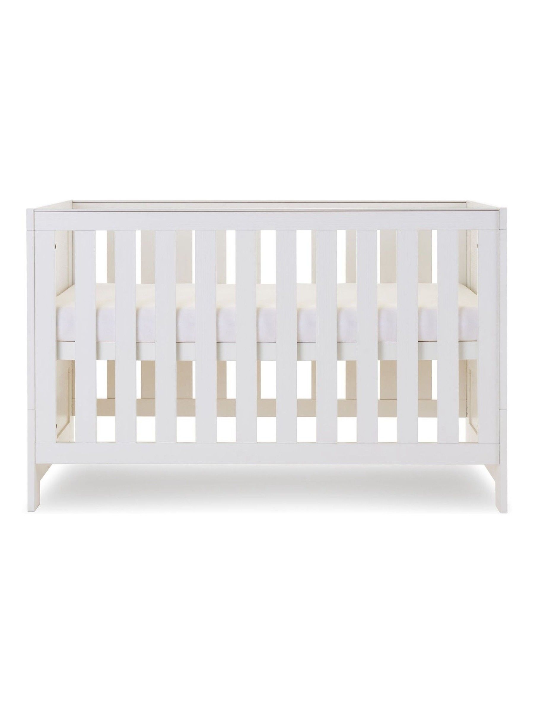 Obaby White Nika Cot Bed - Image 3 of 7