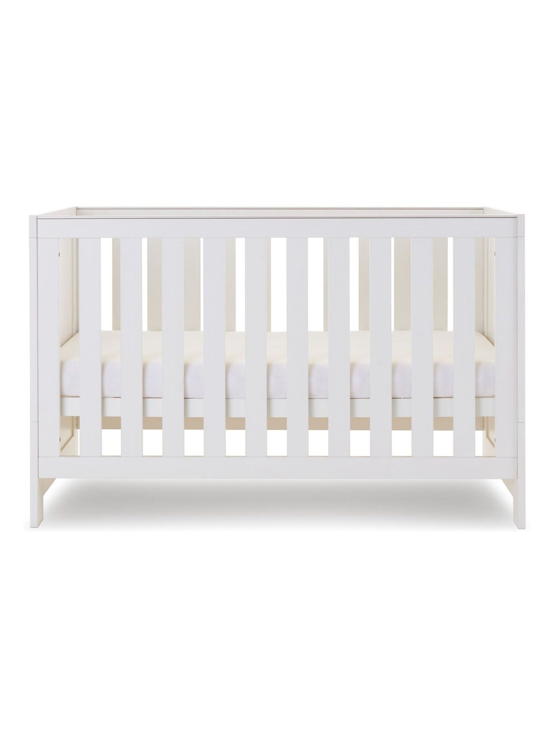 Obaby White Nika Cot Bed - Image 4 of 7