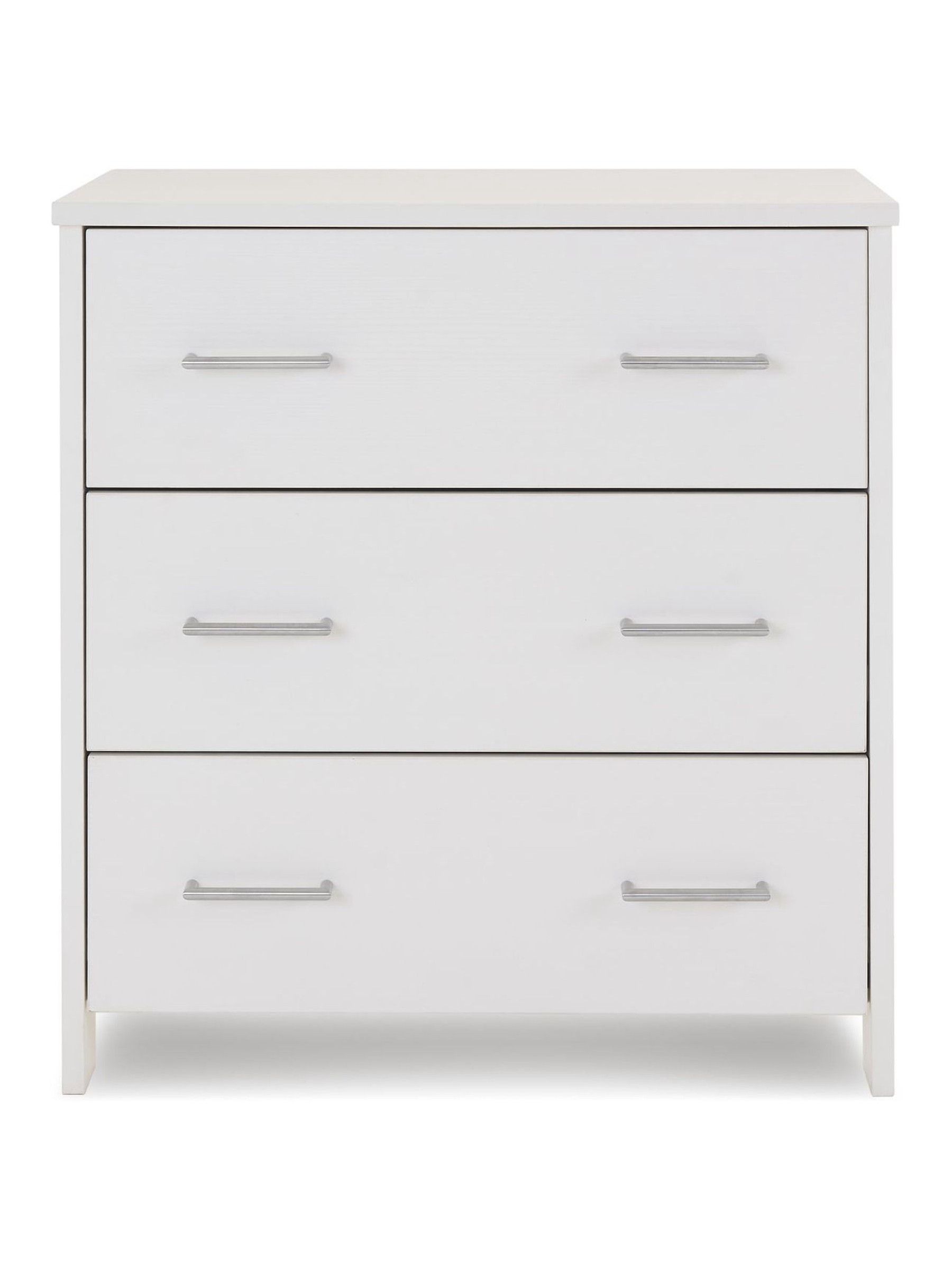Obaby White Nika Nursery Furniture Set 2 Piece - Image 2 of 4