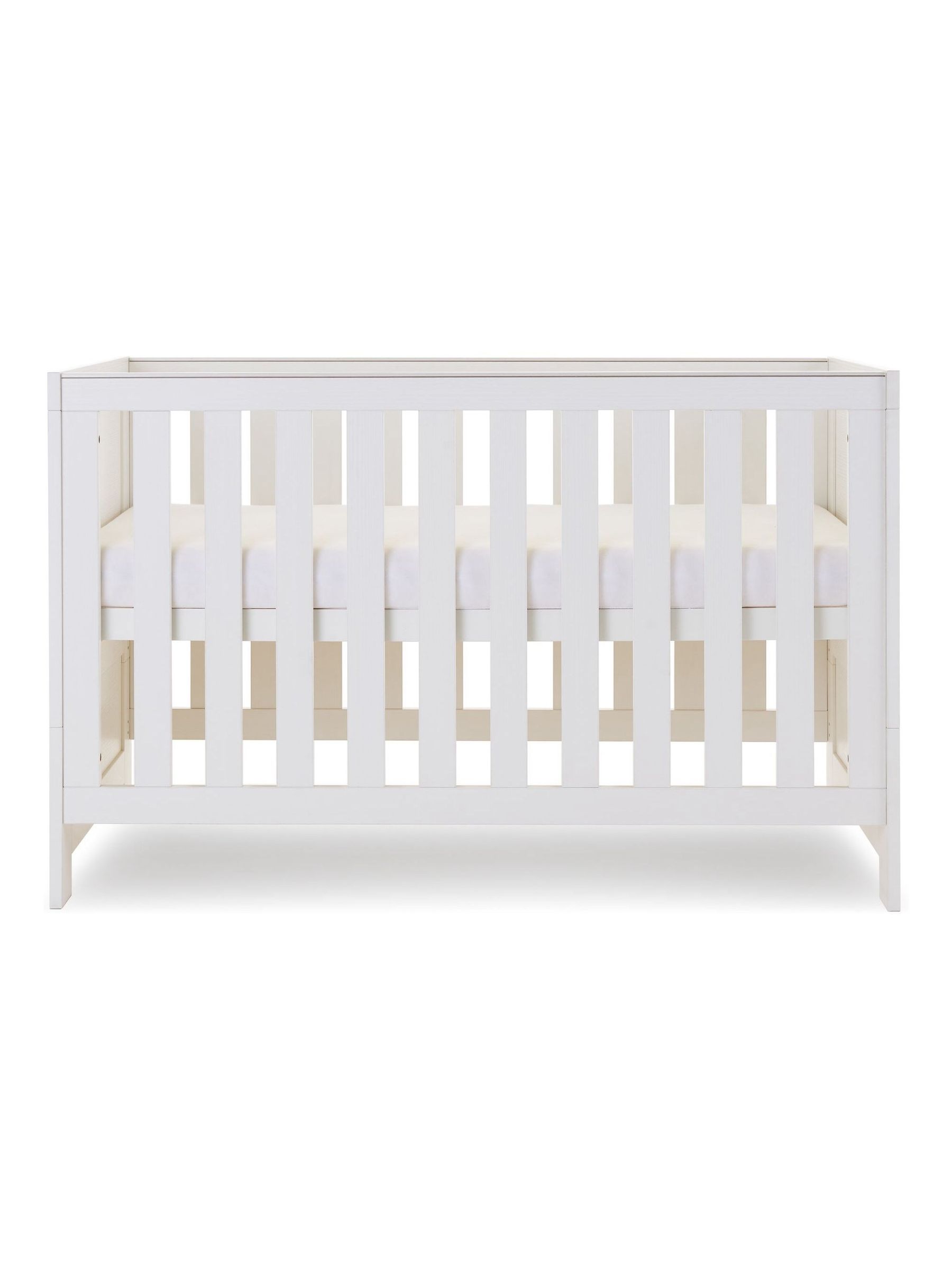 Obaby White Nika Nursery Furniture Set 2 Piece - Image 3 of 4