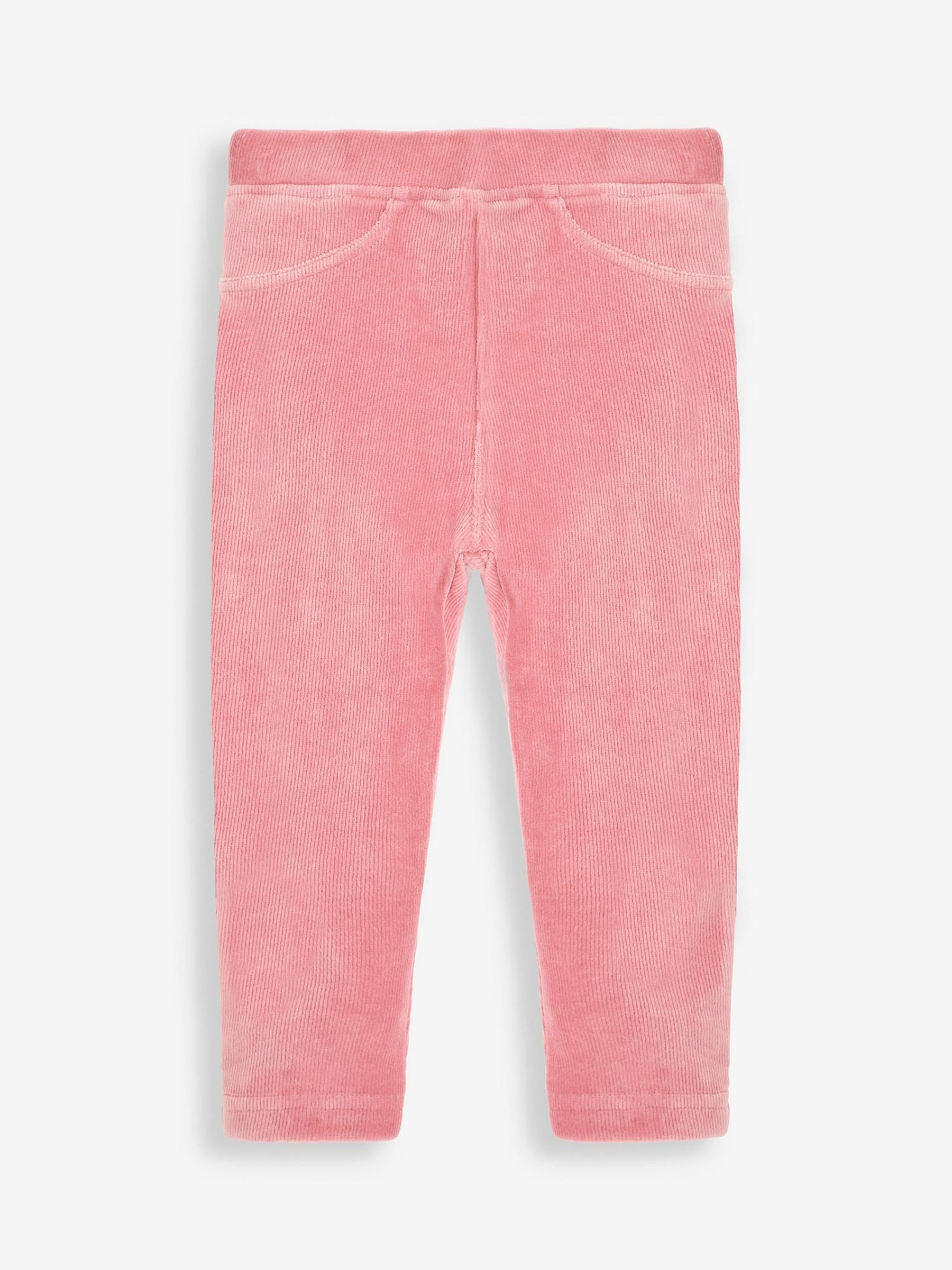 Green & Rose Pink 2-Pack Jersey Cord Jeggings - Image 2 of 7