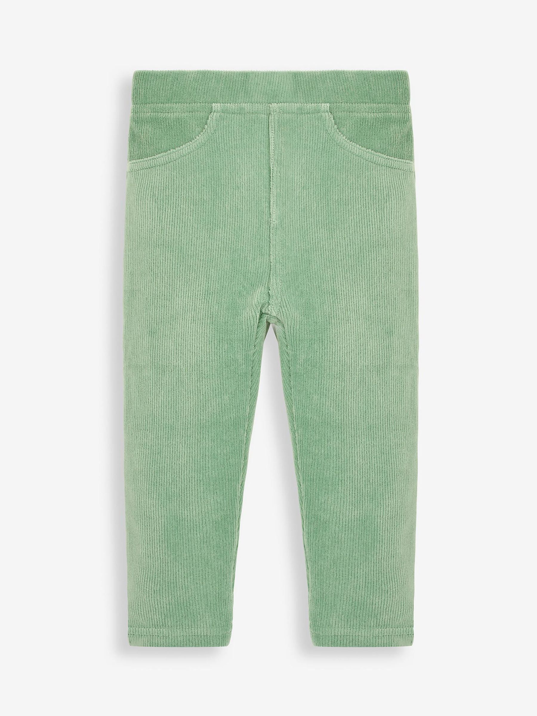 Green & Rose Pink 2-Pack Jersey Cord Jeggings - Image 3 of 7