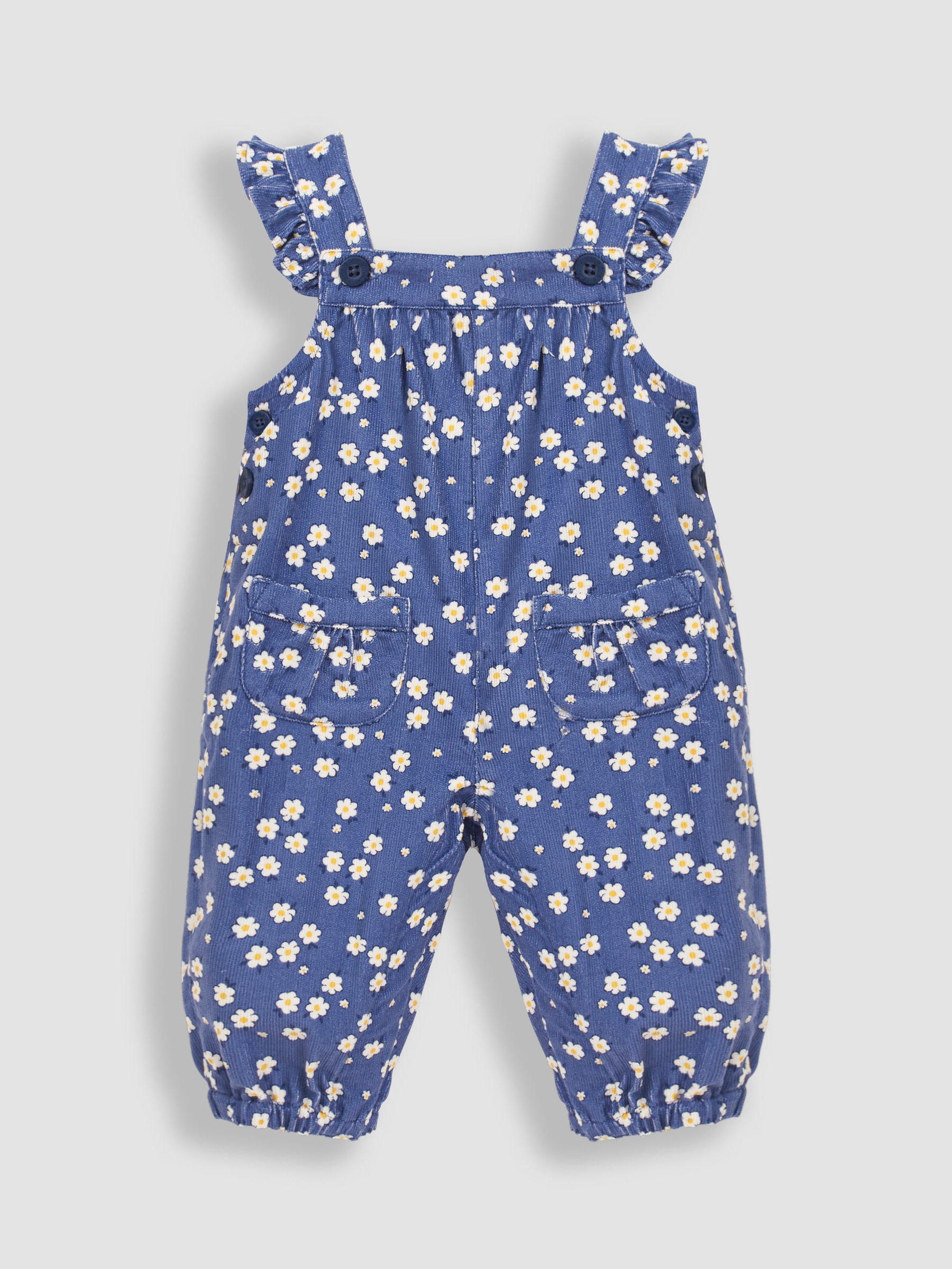 Indigo Blue Cord Dungarees & Top Set - Image 7 of 8