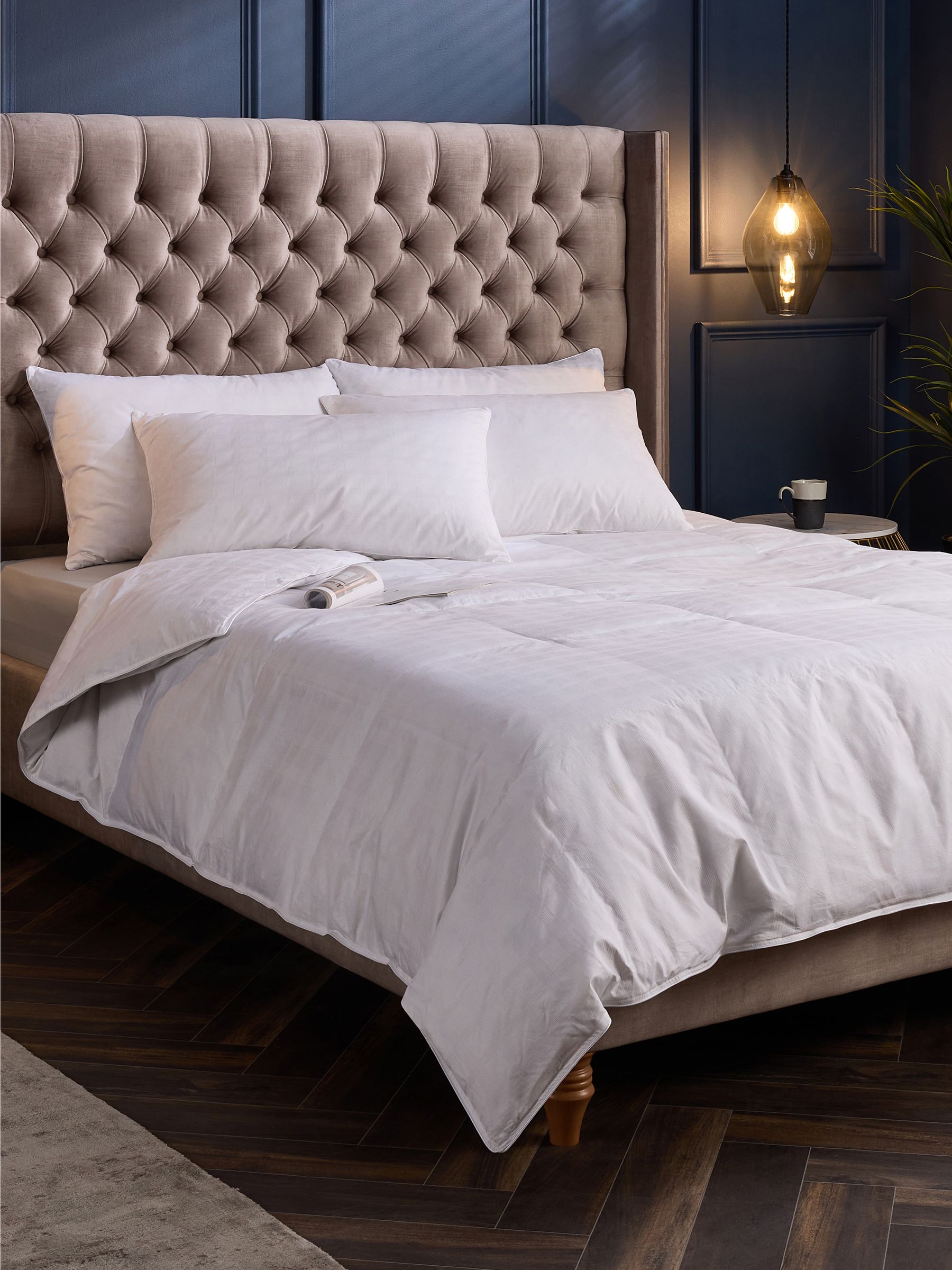 Snuggledown White Hungarian Goose Down Tog Duvet Made