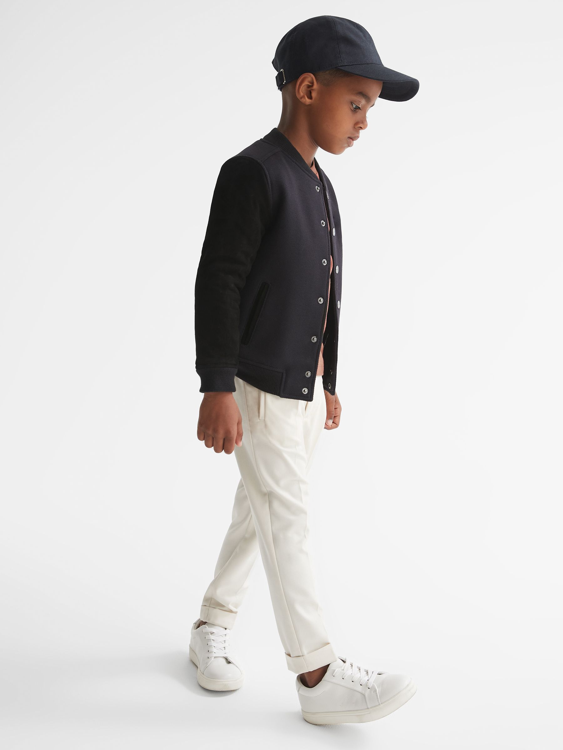 3-9 yrs Crew Neck T-Shirt in Sienna - Image 5 of 6