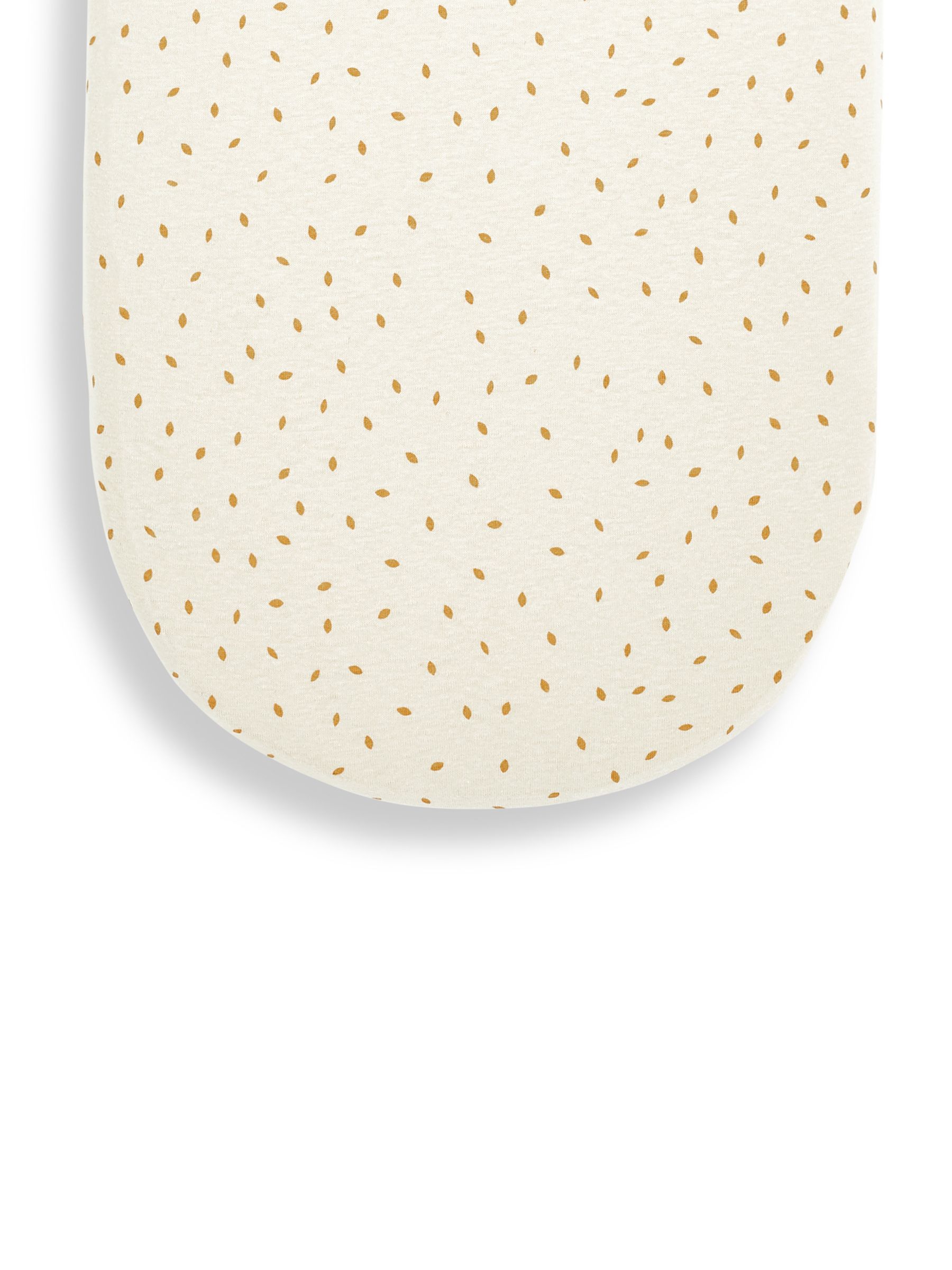 The Little Green Sheep Cream Rice Print Fitted Sheet - Image 1 of 2