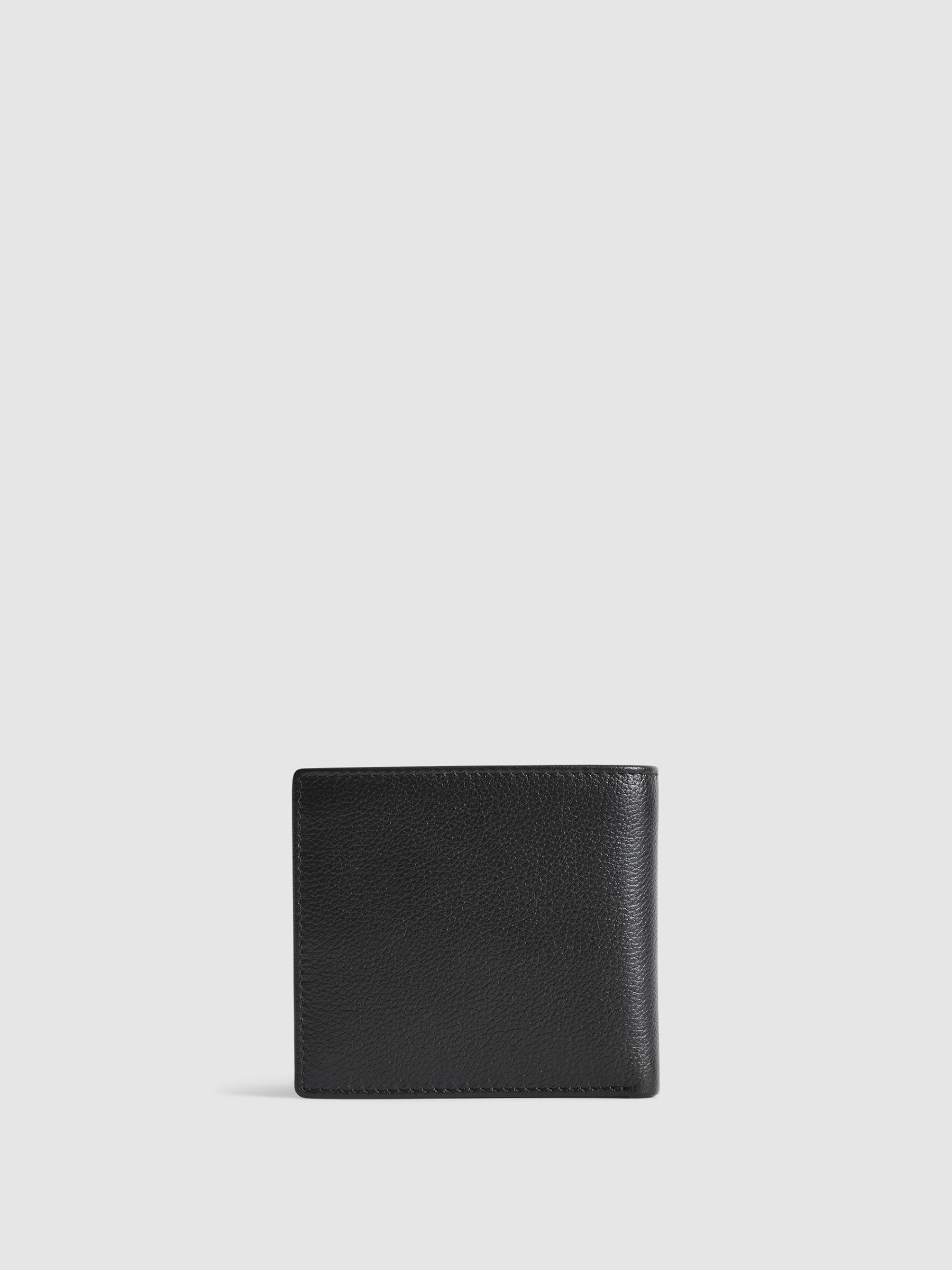 Leather Wallet in Black - Image 4 of 5