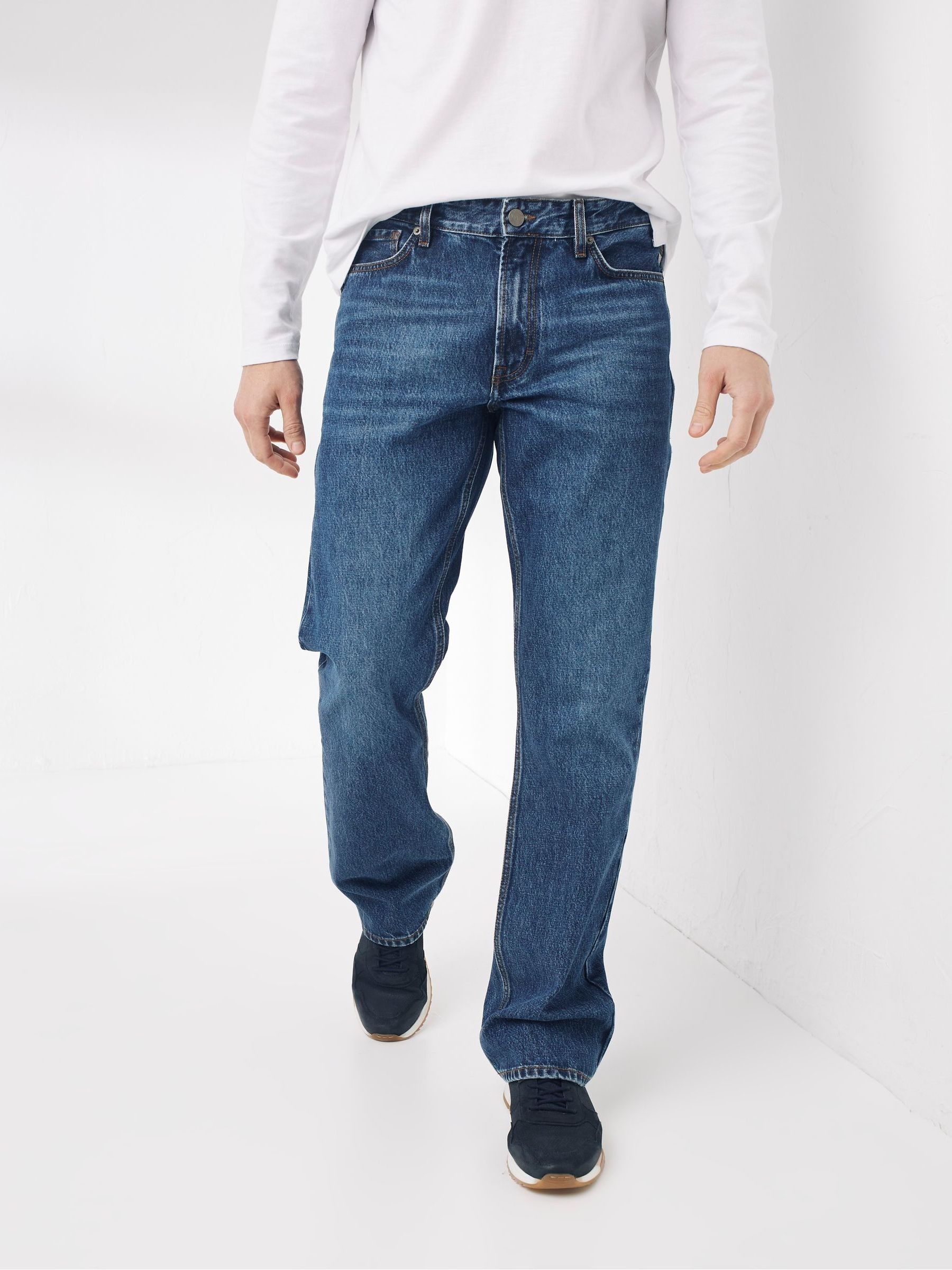 Stone Wash Bootcut Jeans - Image 1 of 5
