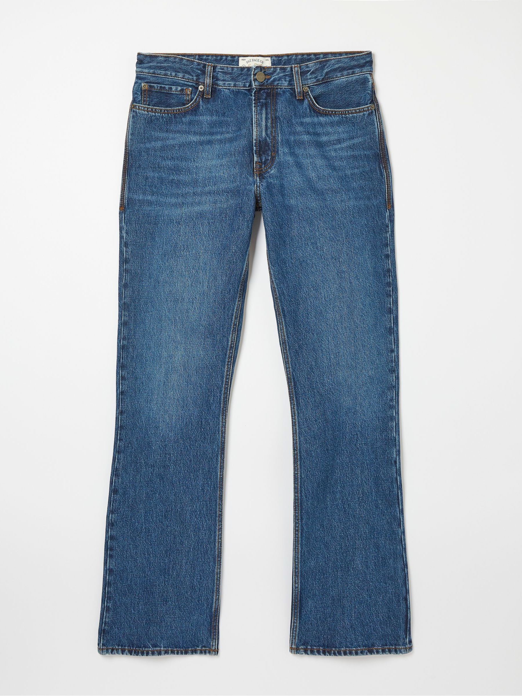 Stone Wash Bootcut Jeans - Image 5 of 5