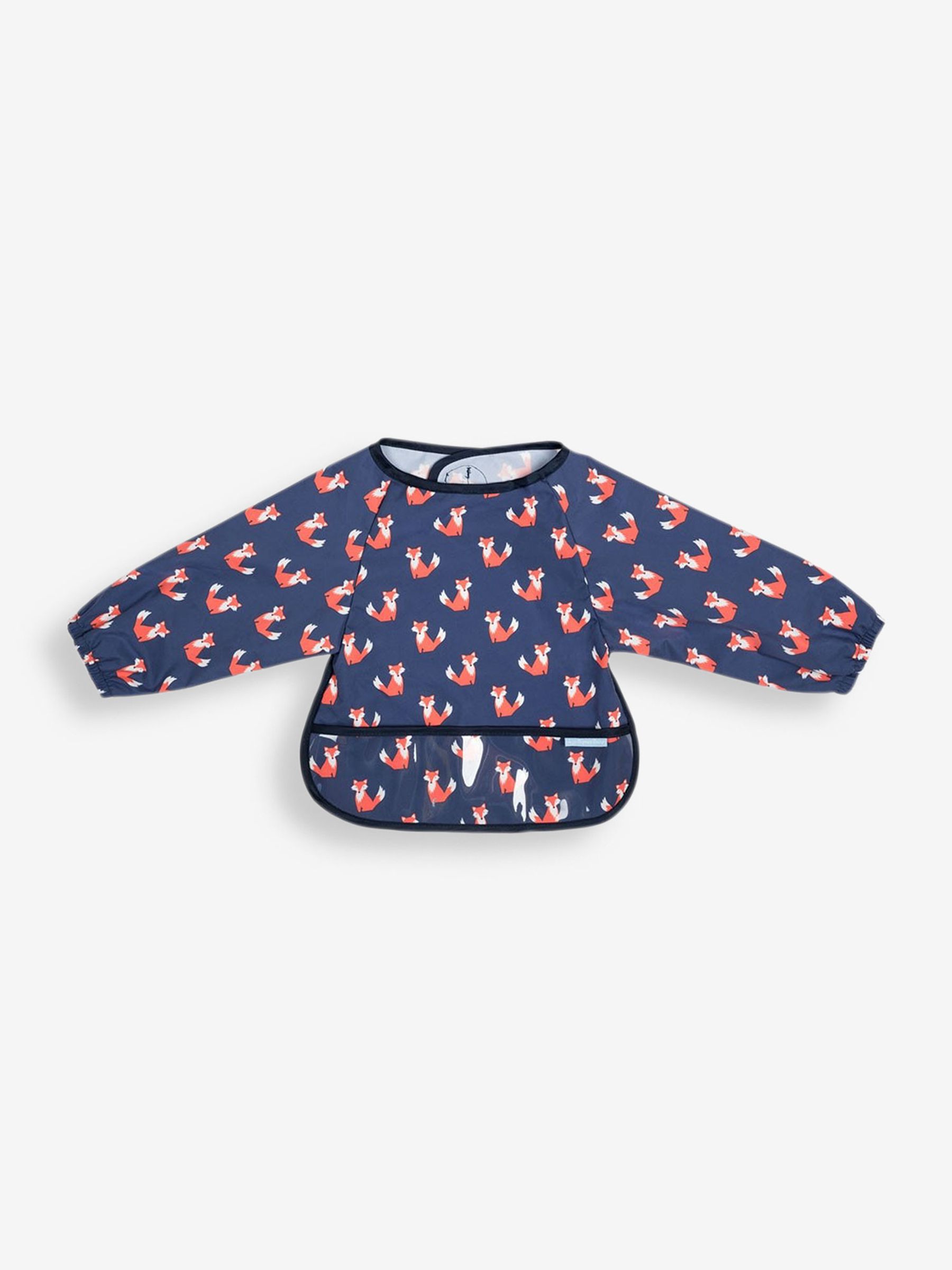 Navy Fox Deluxe Sleeved Bib - Image 3 of 3
