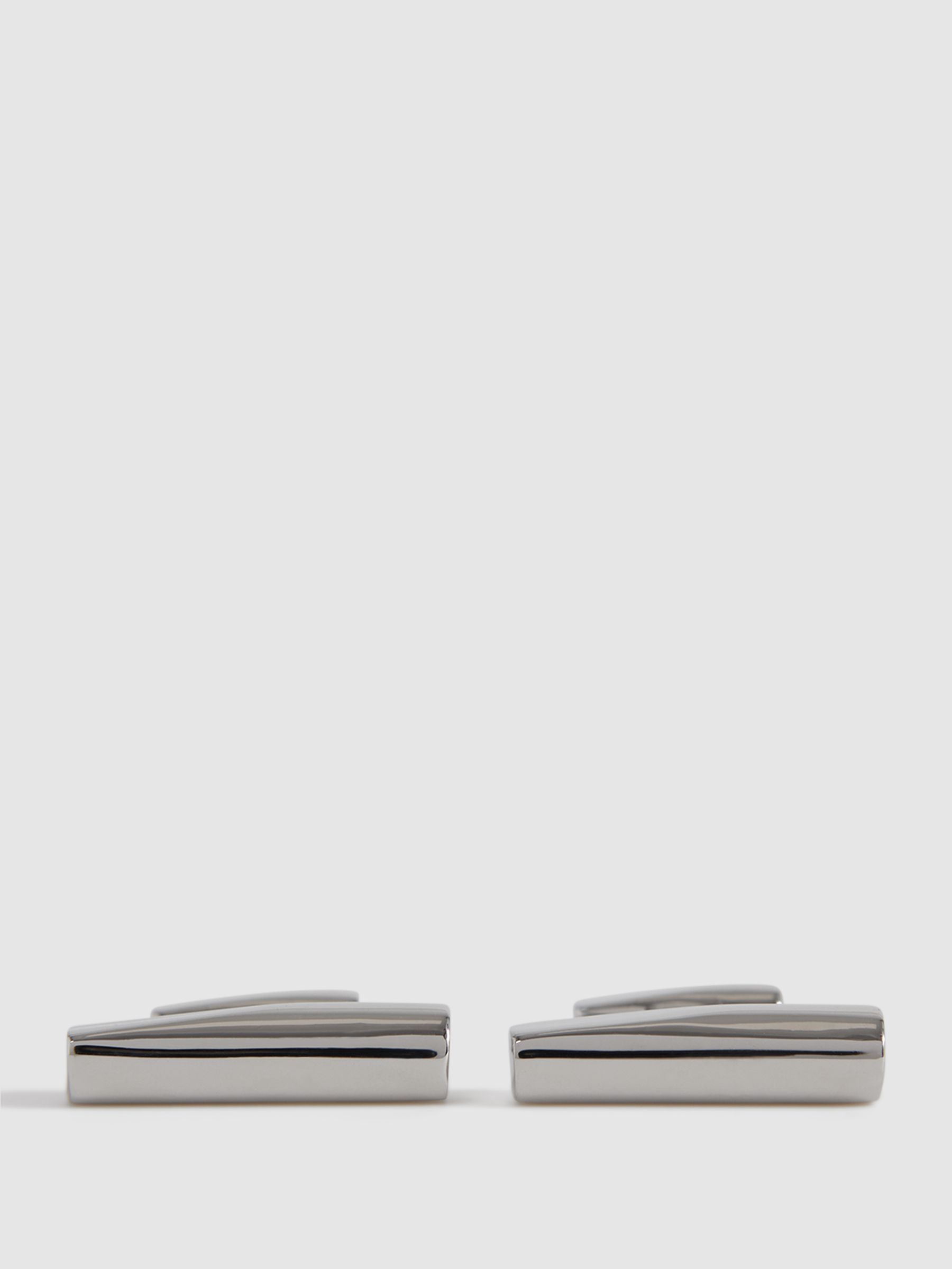 Bar Cufflinks in Silver - Image 1 of 5