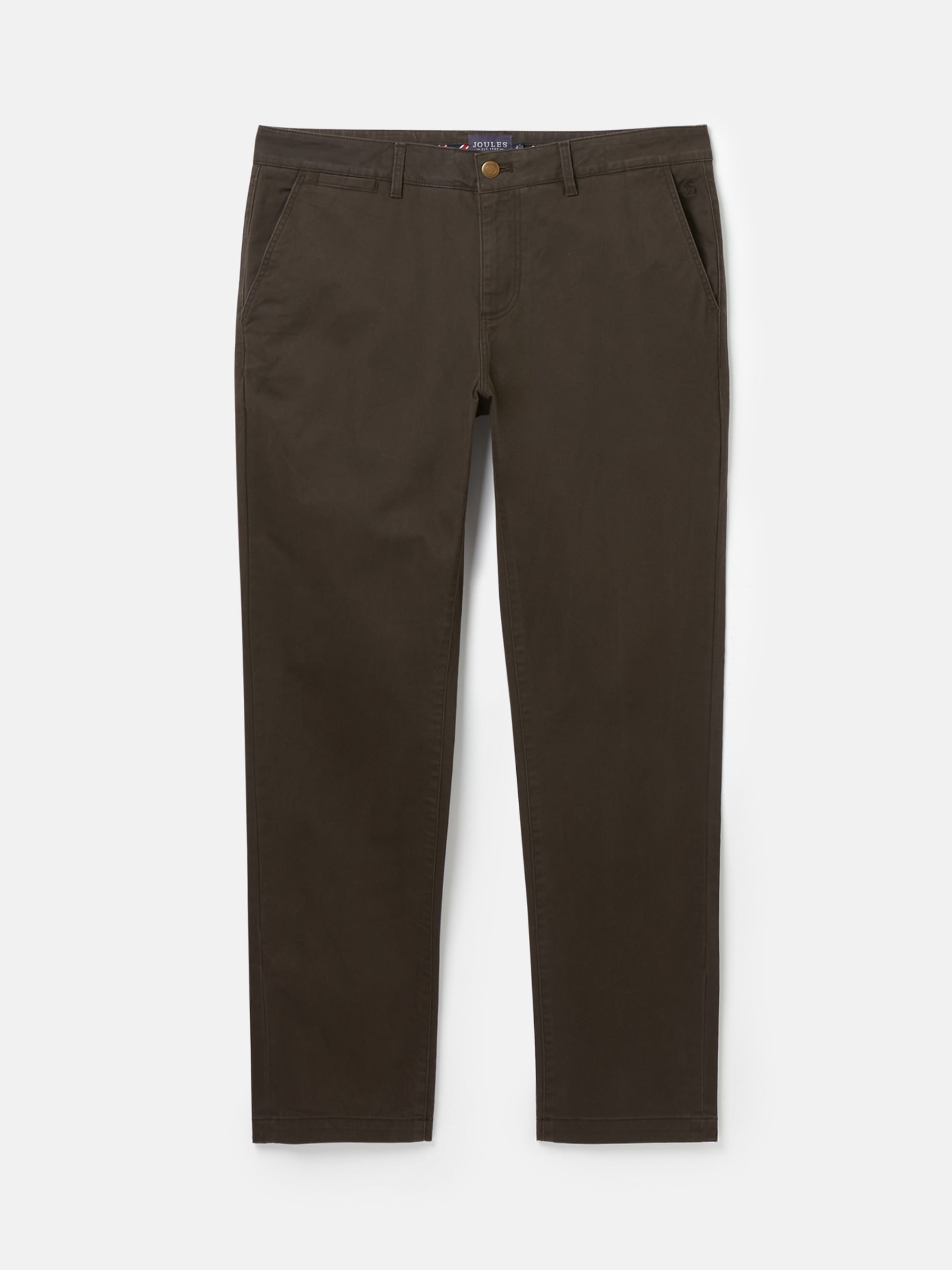 Stamford Khaki Green Slim Fit Chinos - Image 6 of 6