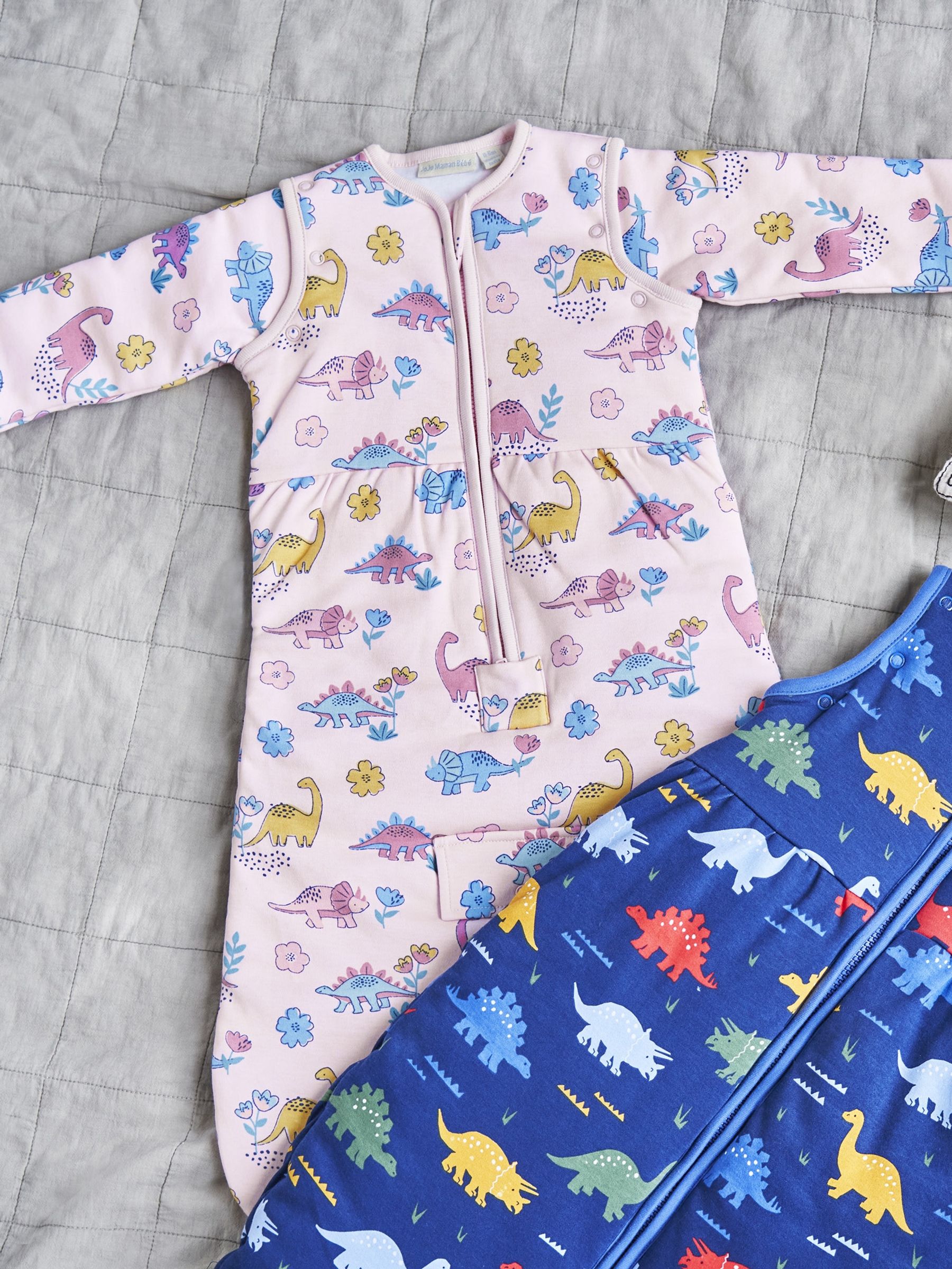 Pink Dino 2.5 Tog Travel Baby Sleeping Bag - Image 5 of 5