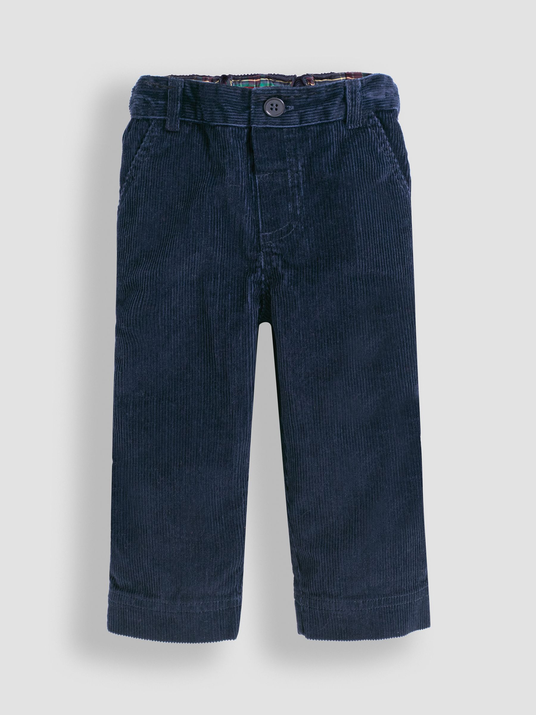 Navy Blue Classic Cord Trousers - Image 1 of 6
