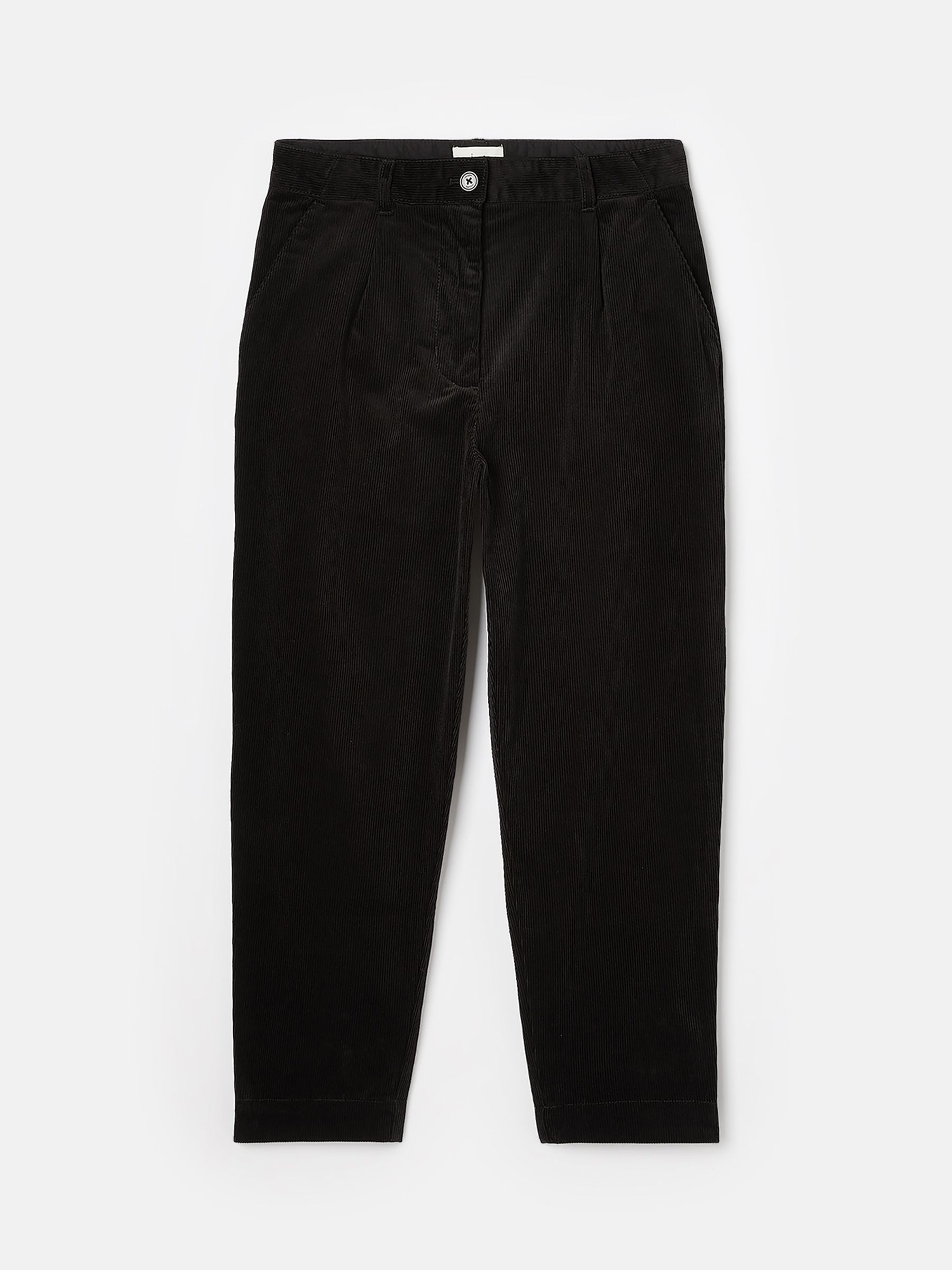 Calla Black Cord Tapered Leg Trousers - Image 6 of 6