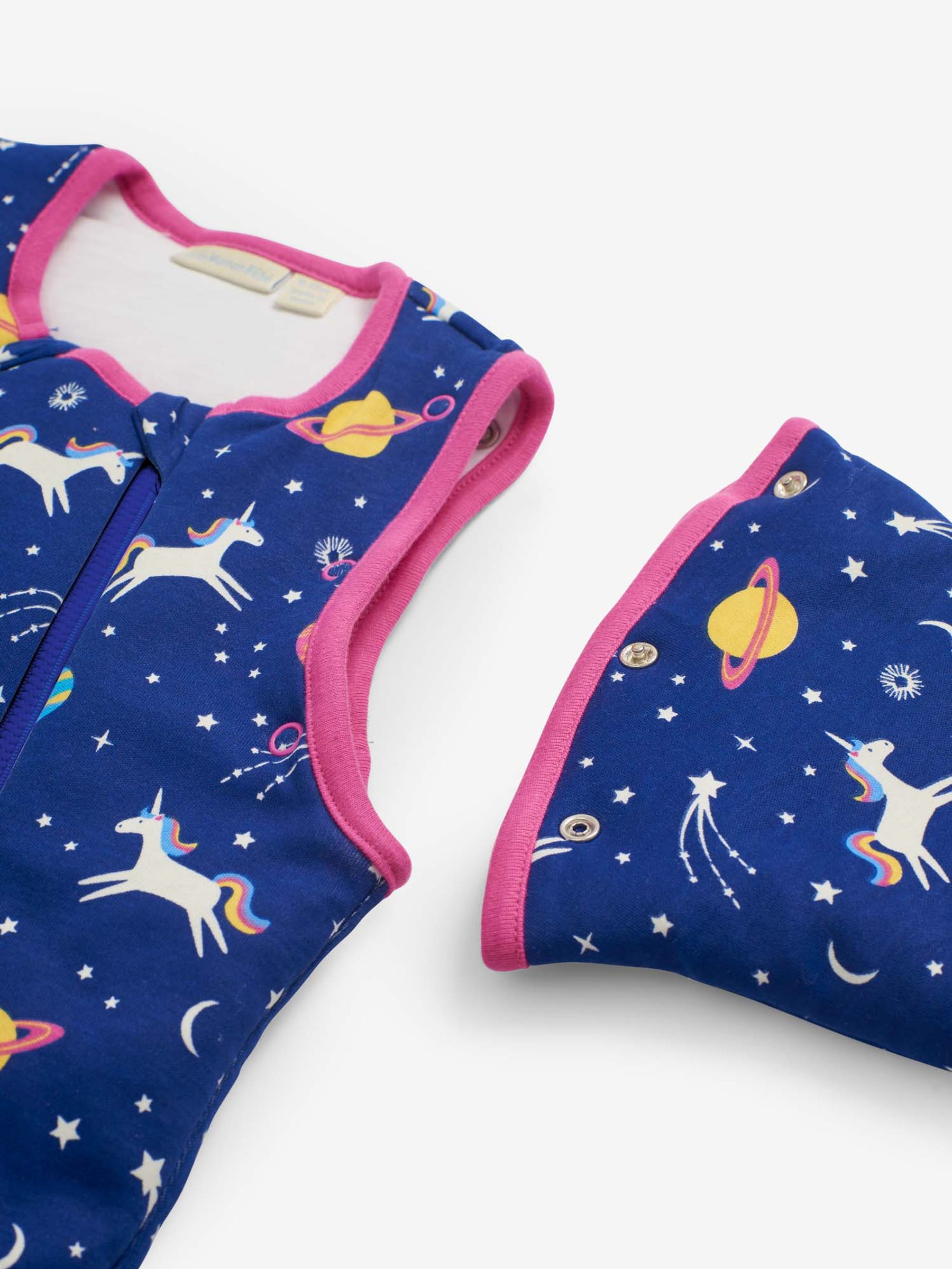 Glow-in-the-Dark Print 2.5 Tog Sleep Snuggler in Unicorn - Image 3 of 3