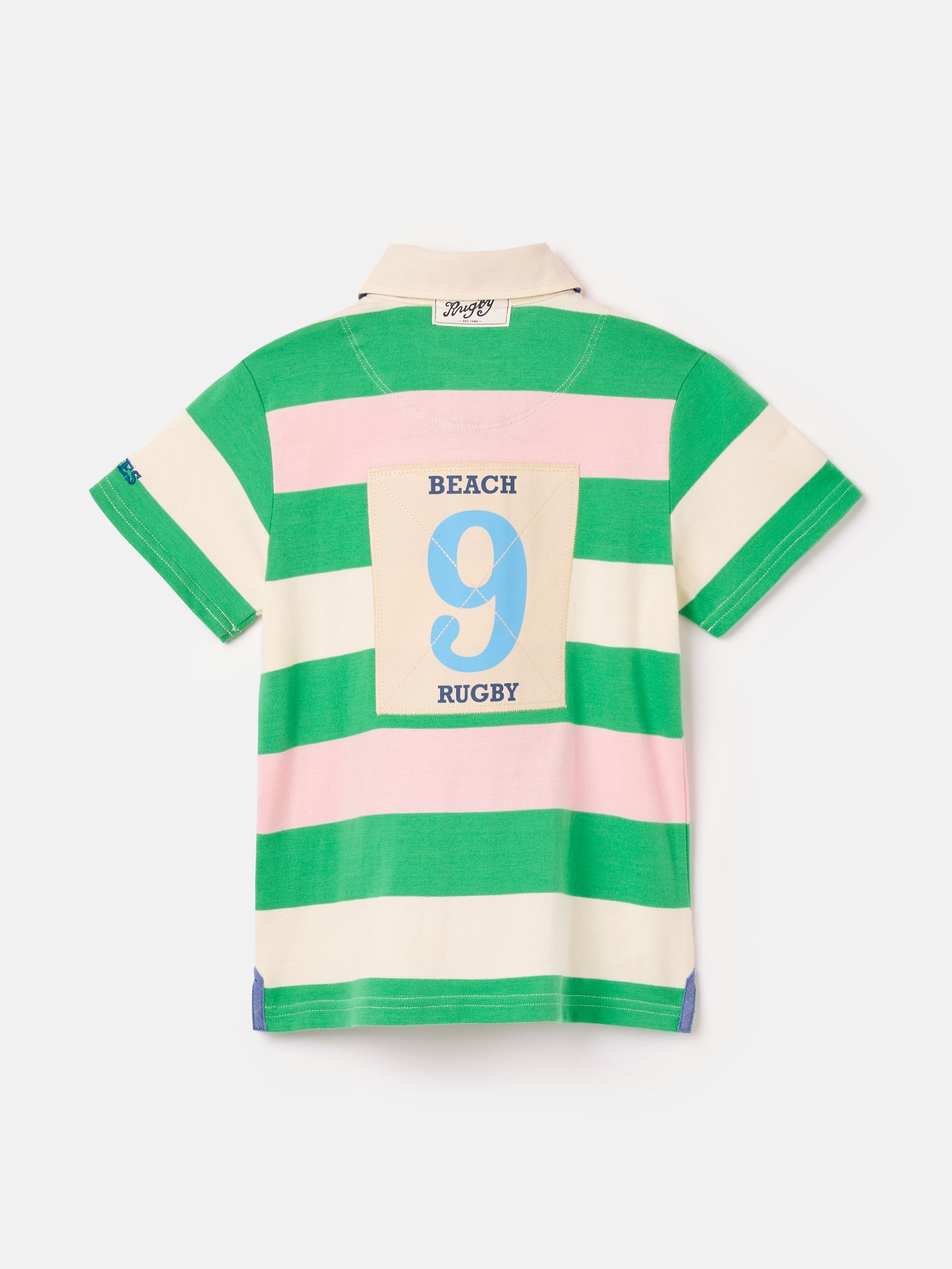Boys' Tournament Green Rugby Jersey Polo Shirt - Image 2 of 6