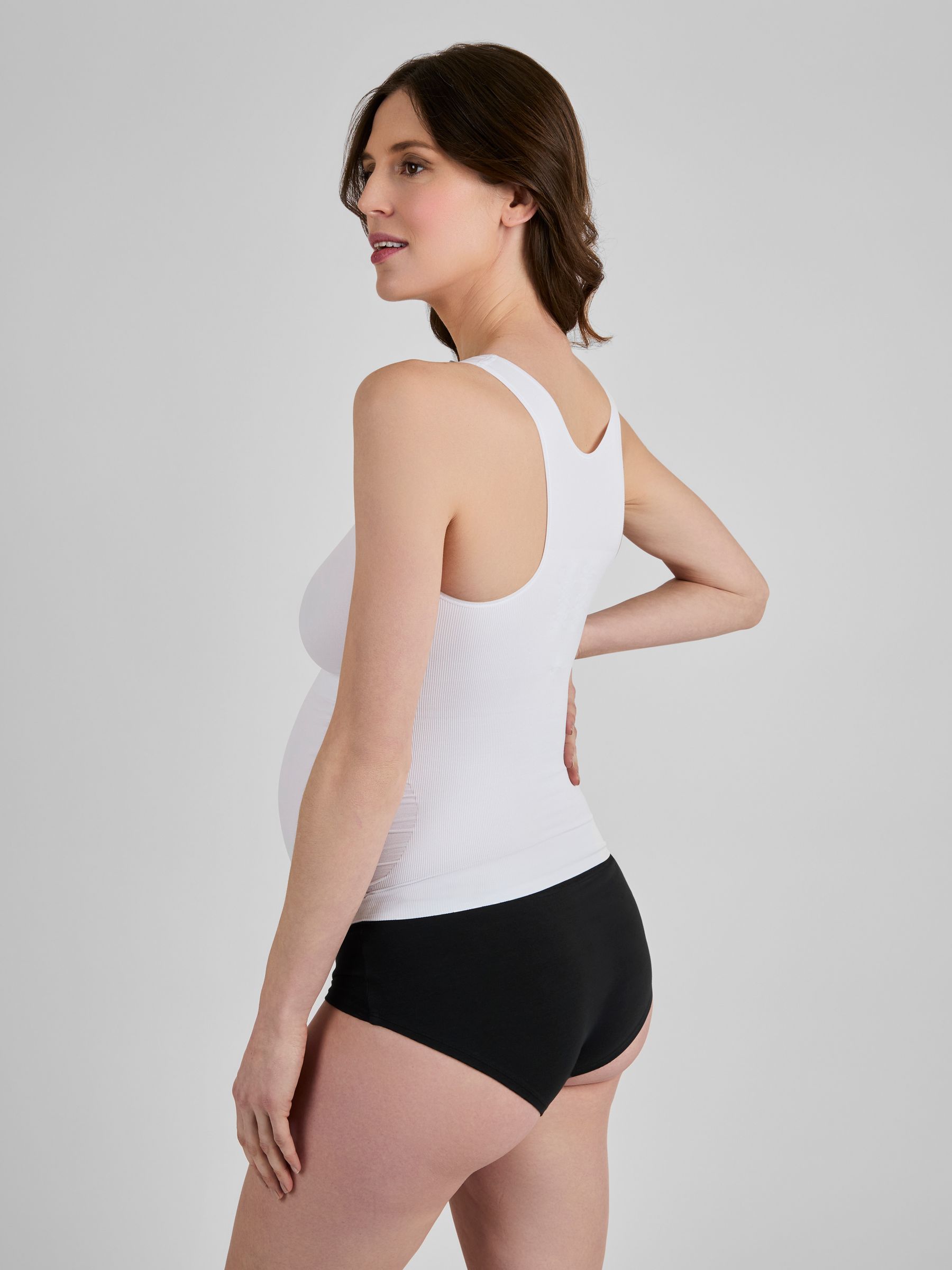 White Maternity Support Vest - Image 2 of 3