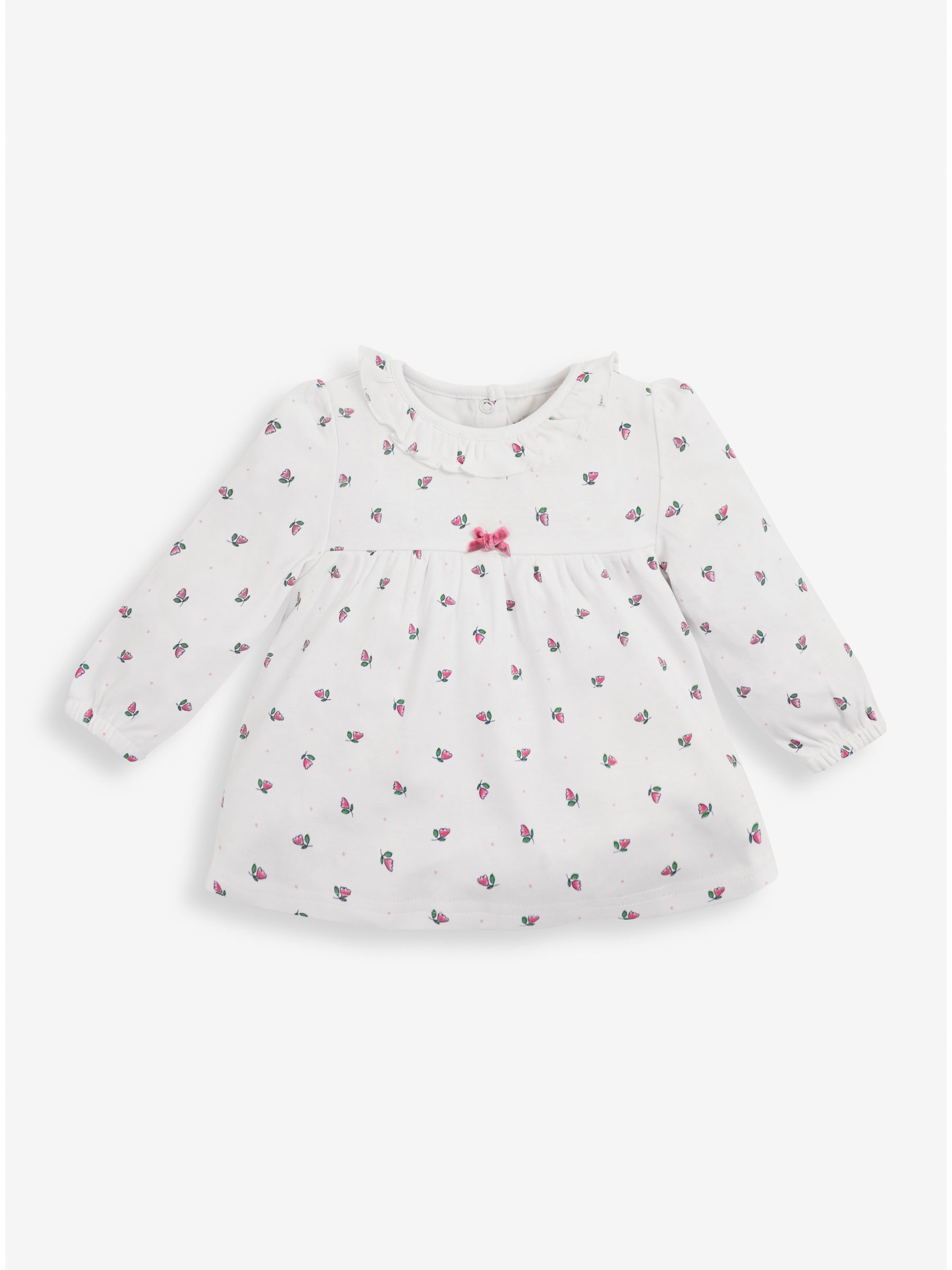Pretty Print Jersey Pyjamas in Bud - Image 2 of 6