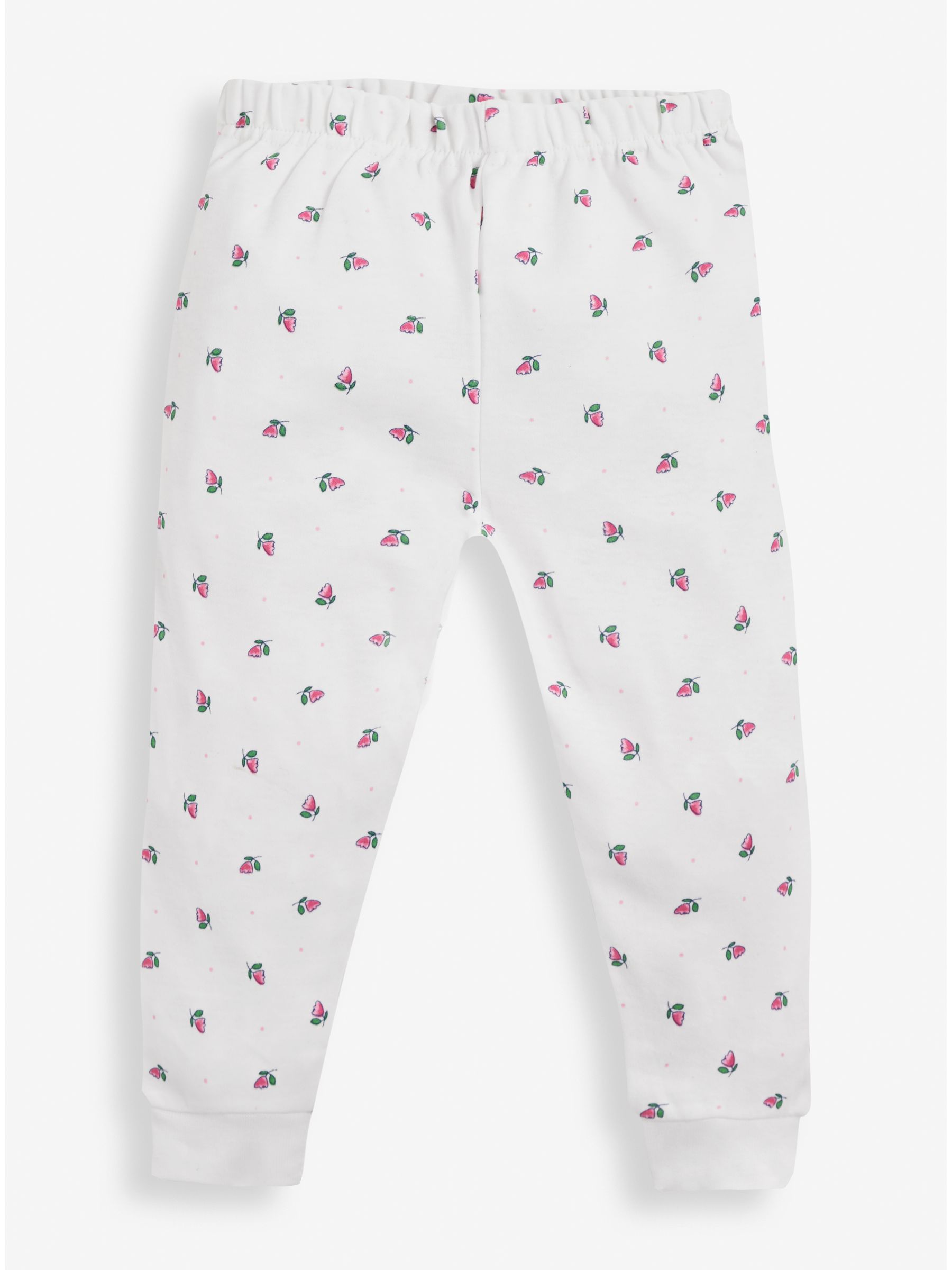 Pretty Print Jersey Pyjamas in Bud - Image 3 of 6
