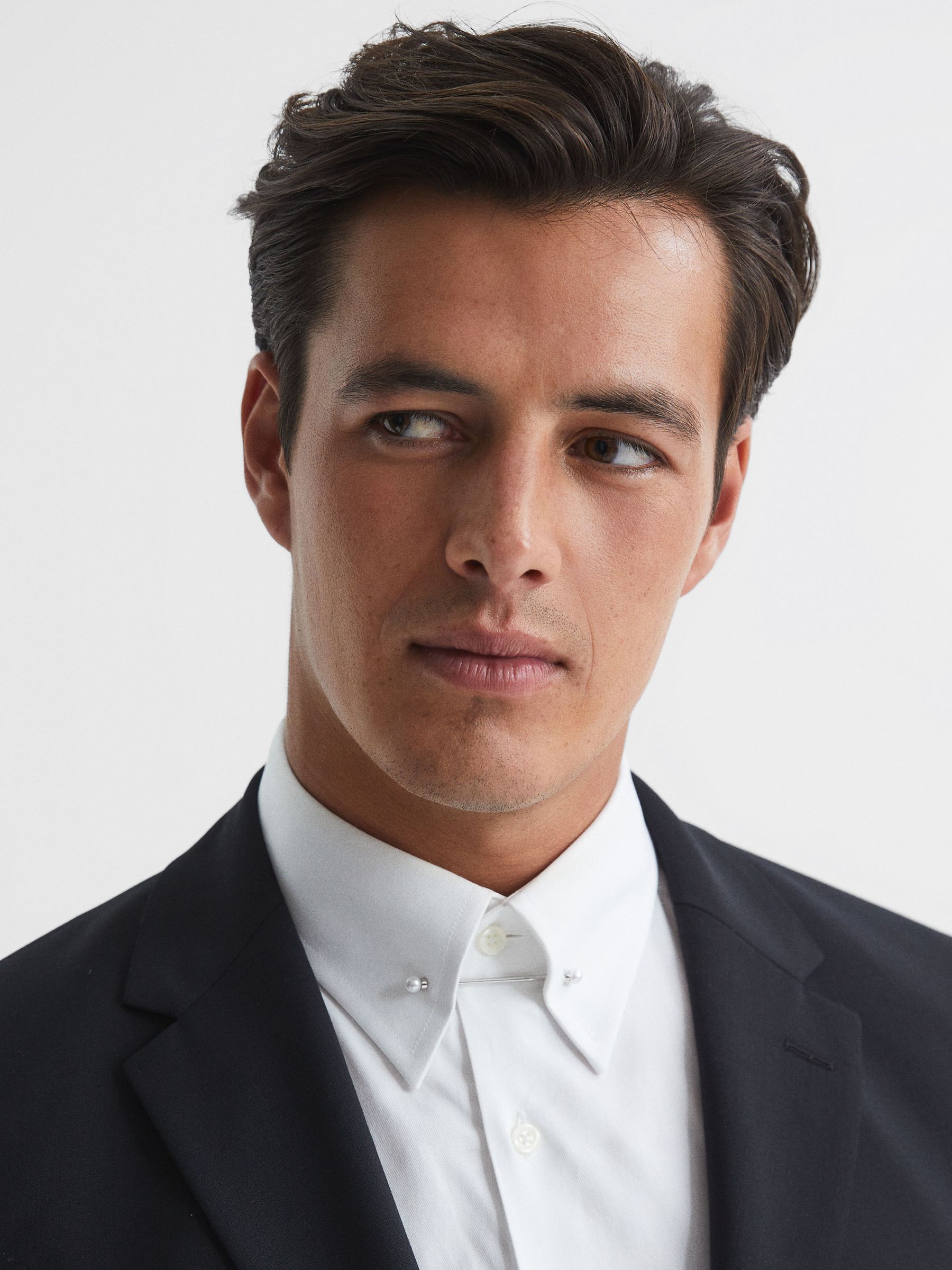 Pearl Collar Bar in Silver - Image 2 of 4