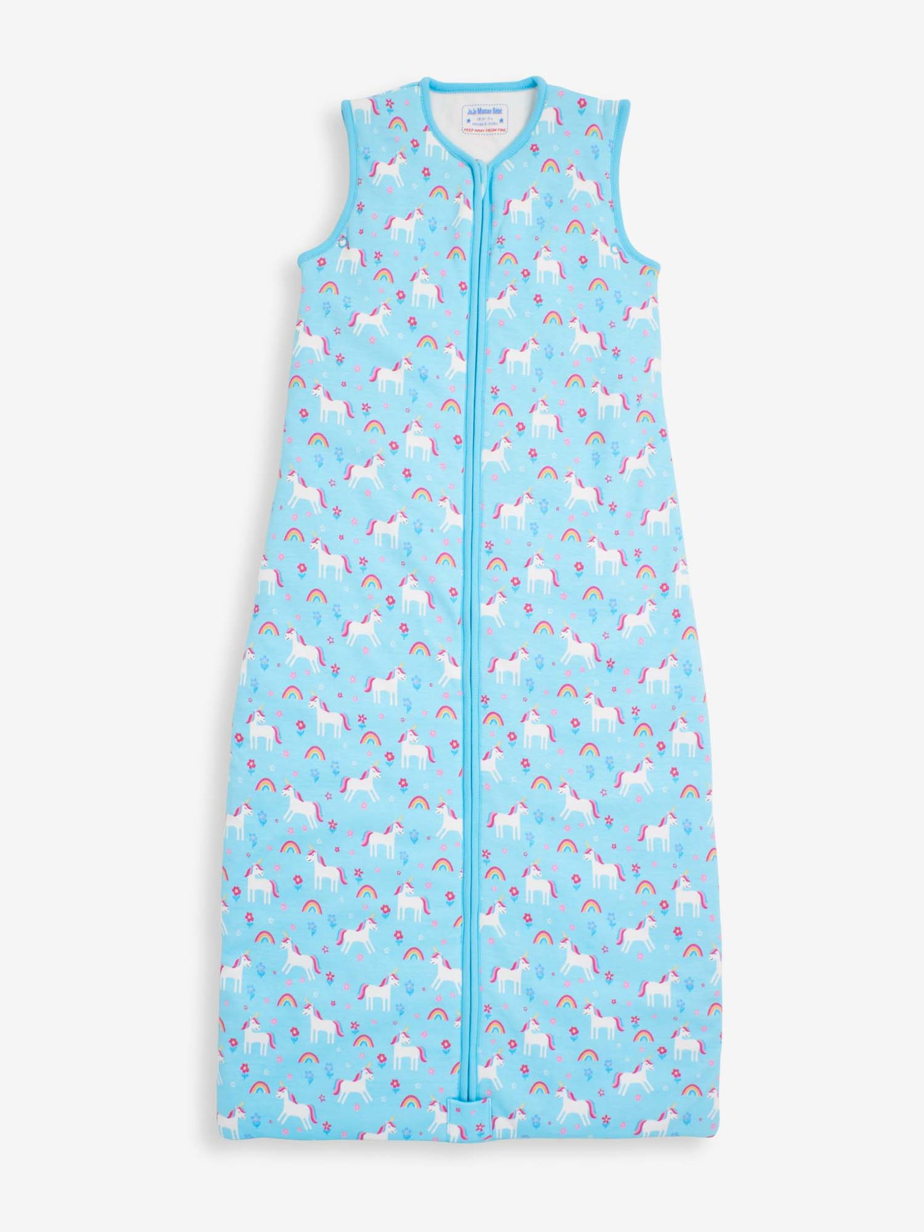 Unicorn Print 2.5 Tog Toddler Sleeping Bag - Image 1 of 3