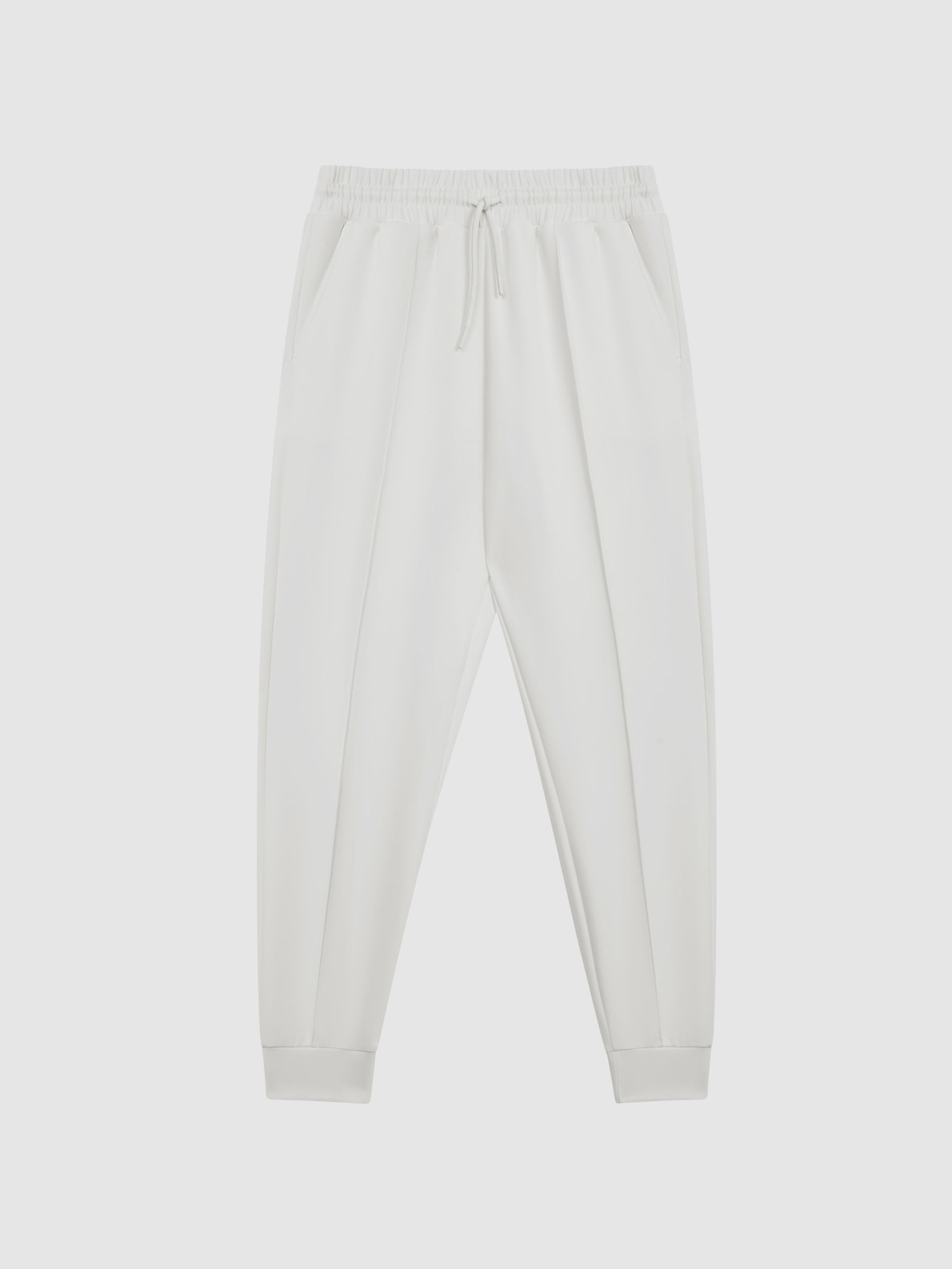 Castore Bonded Joggers in White - Image 2 of 6 Castore Bonded Joggers in White - Image 2 of 6