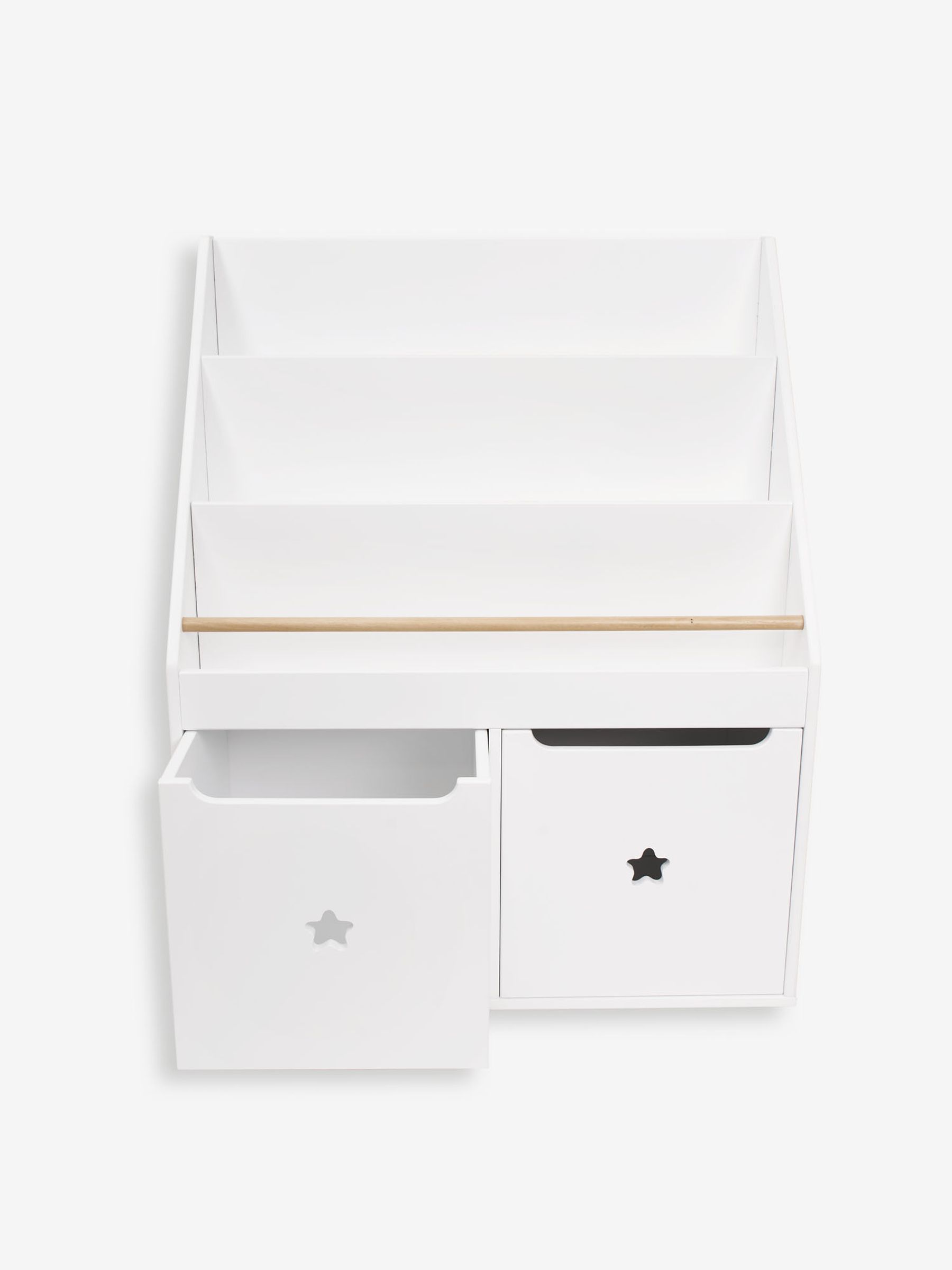 Star Book and Toy Organiser in White - Image 3 of 3
