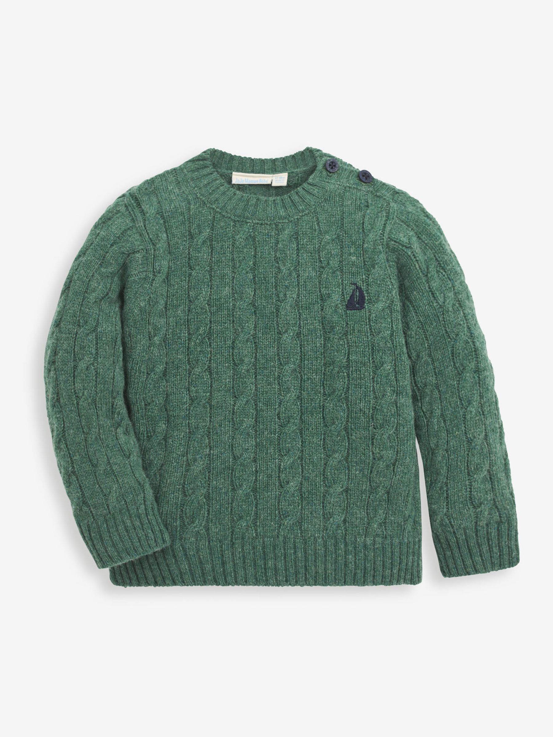 Green Cable Jumper - Image 1 of 2