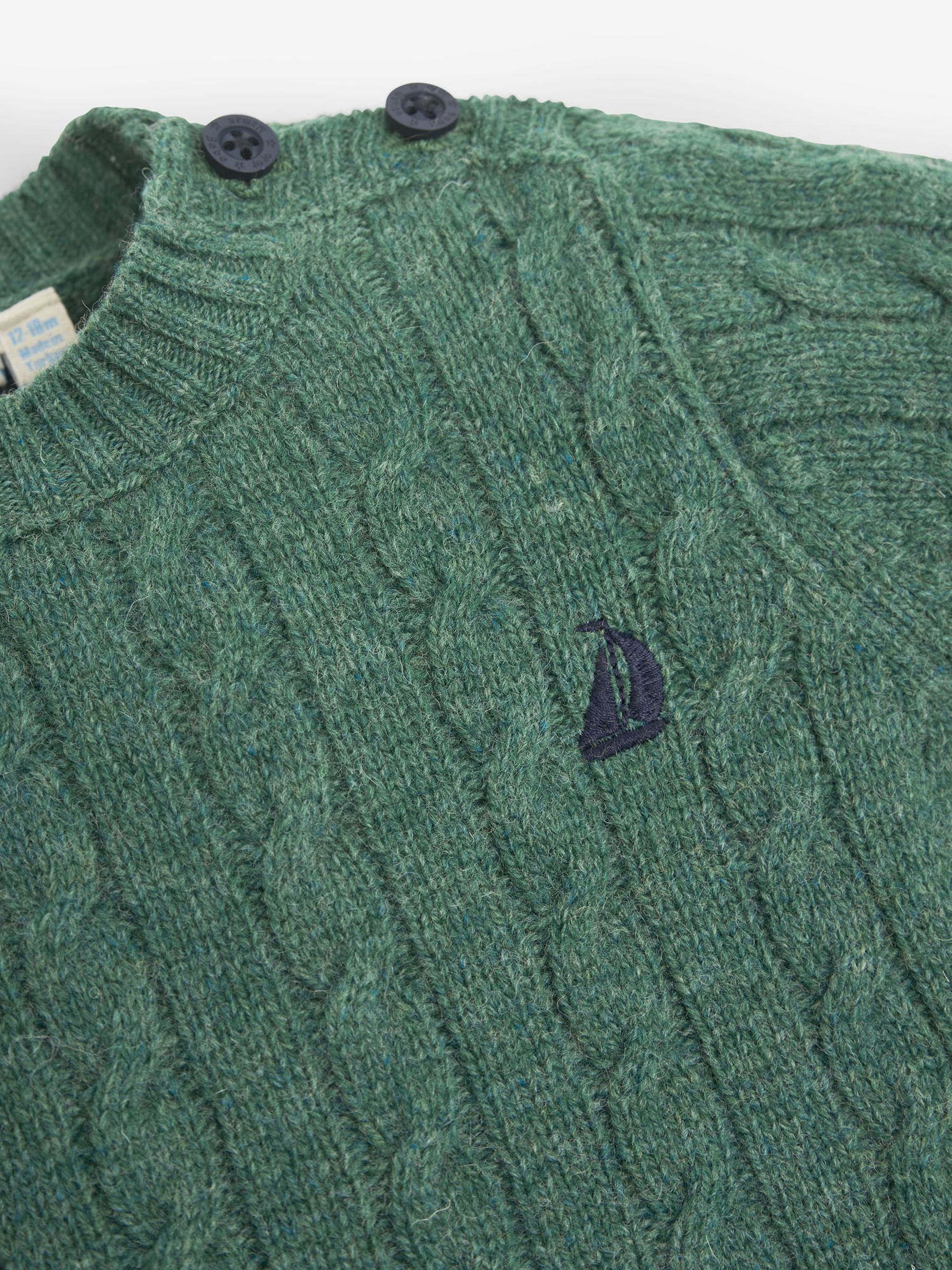Green Cable Jumper - Image 2 of 2