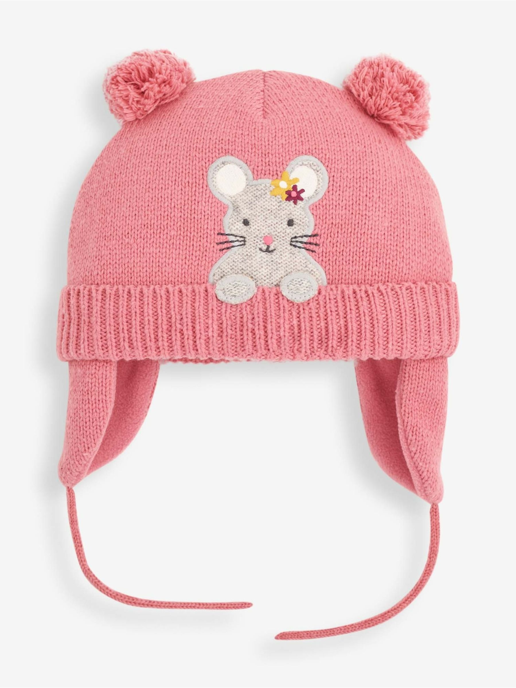 Pink Mouse Appliqué Hat - Image 4 of 4