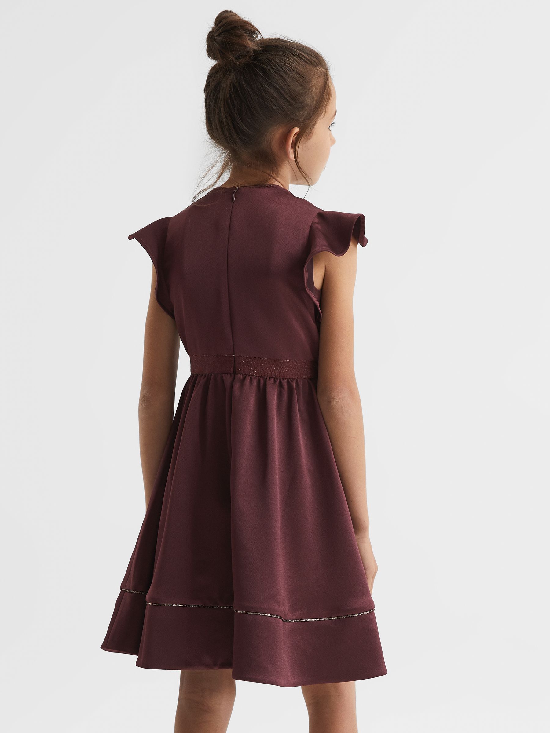 4-9 yrs Occasion Dress in New Berry - Image 5 of 7
