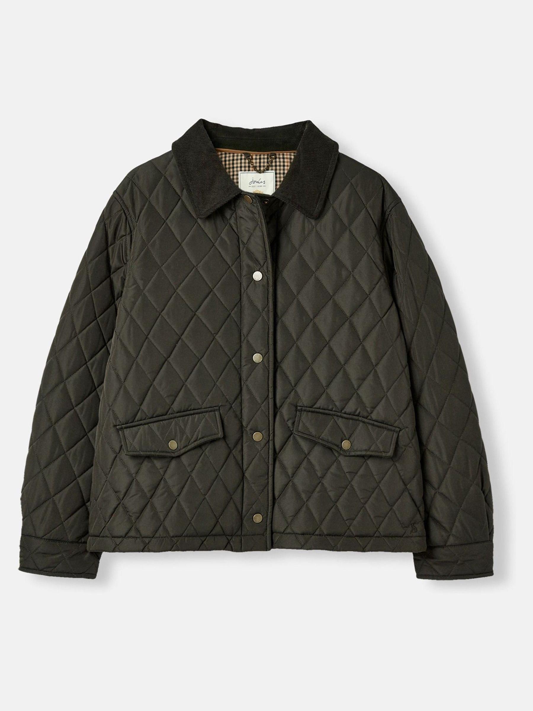 Arlington Green Showerproof Diamond Quilted Jacket - Image 1 of 7
