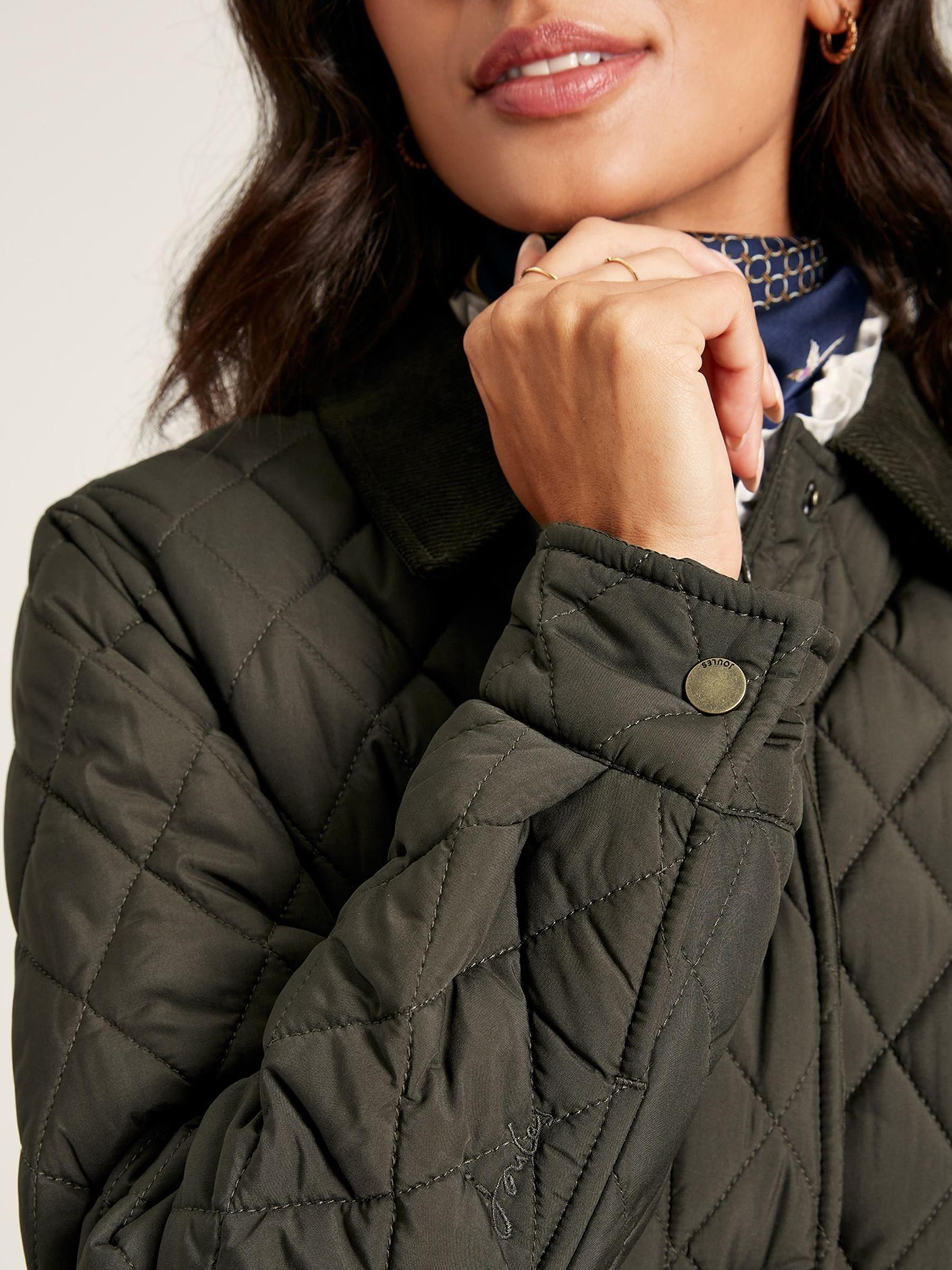 Arlington Green Showerproof Diamond Quilted Jacket - Image 5 of 7