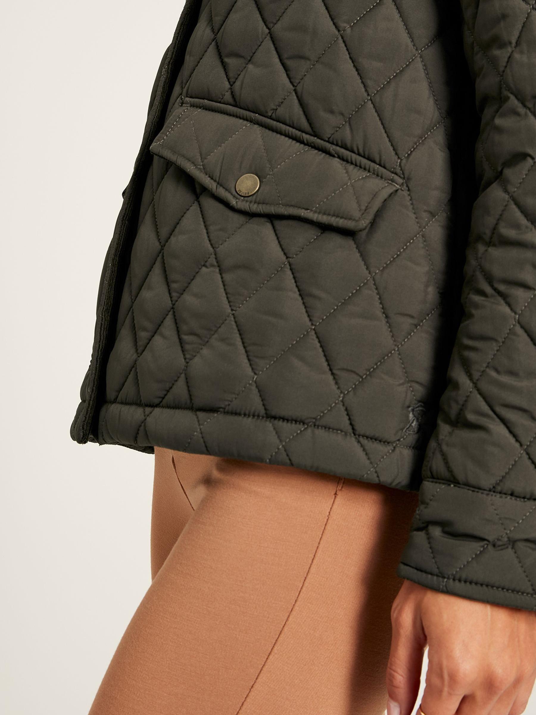 Arlington Green Showerproof Diamond Quilted Jacket - Image 6 of 7