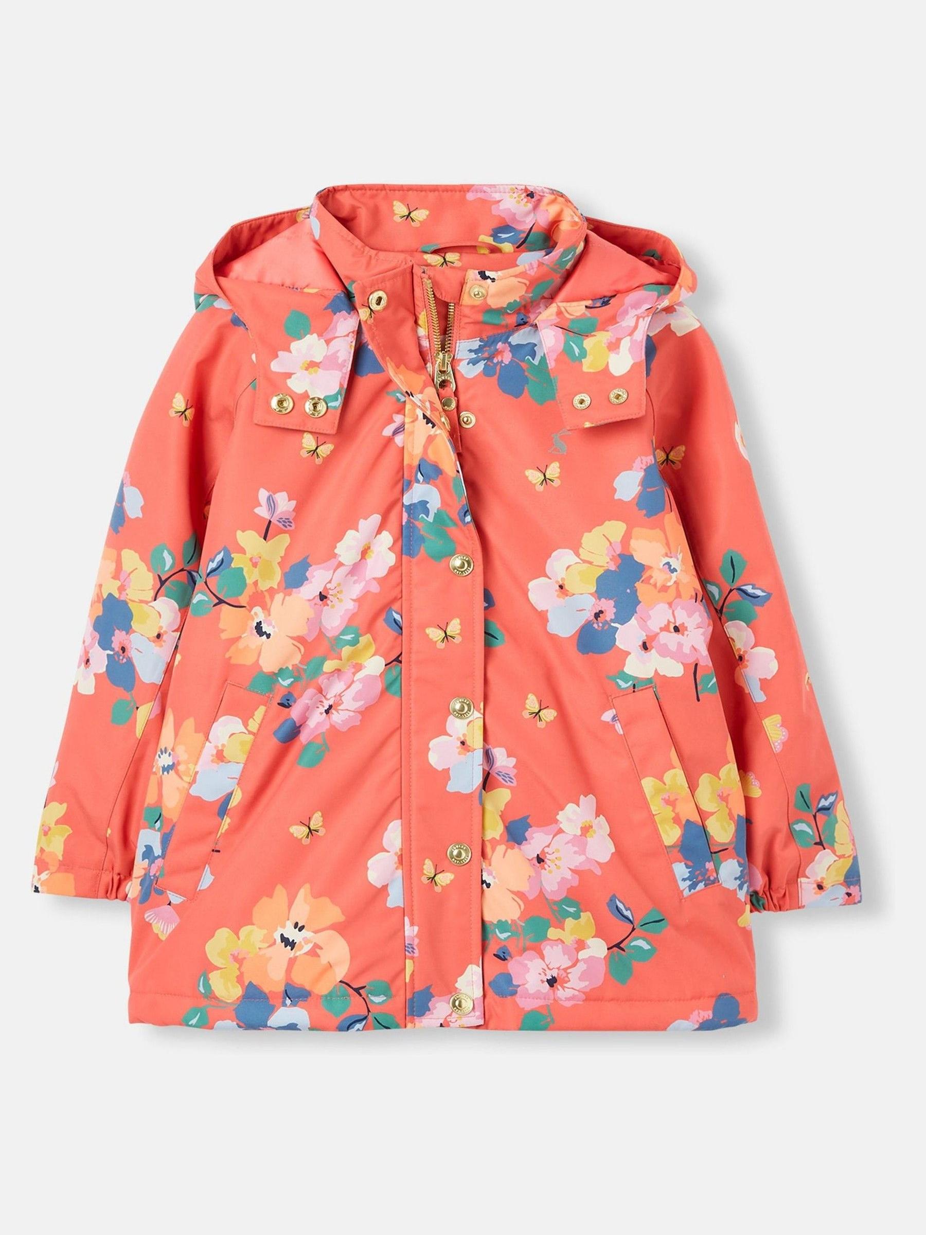 Macie Pink Printed Waterproof Coat - Image 1 of 6