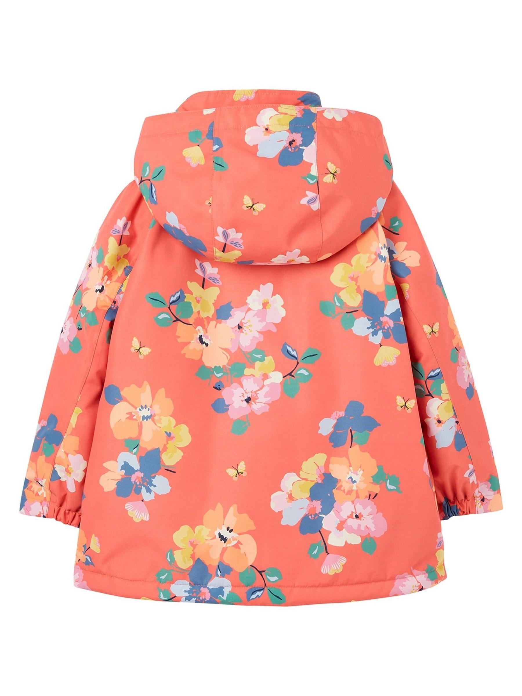 Macie Pink Printed Waterproof Coat - Image 2 of 6