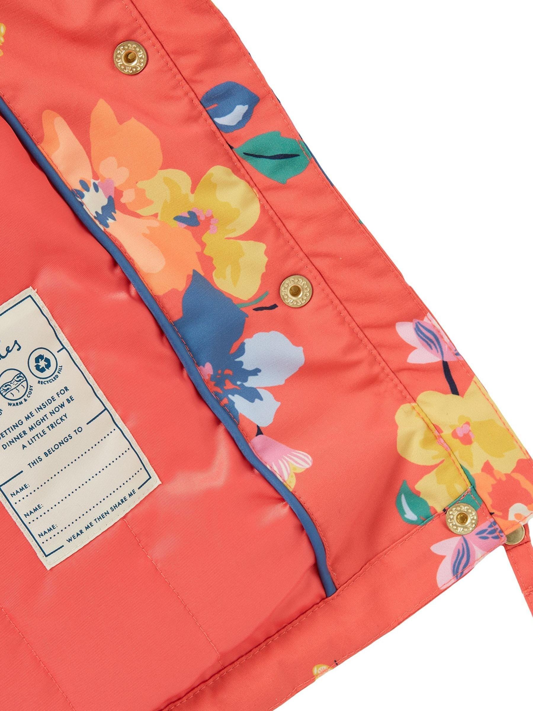 Macie Pink Printed Waterproof Coat - Image 6 of 6