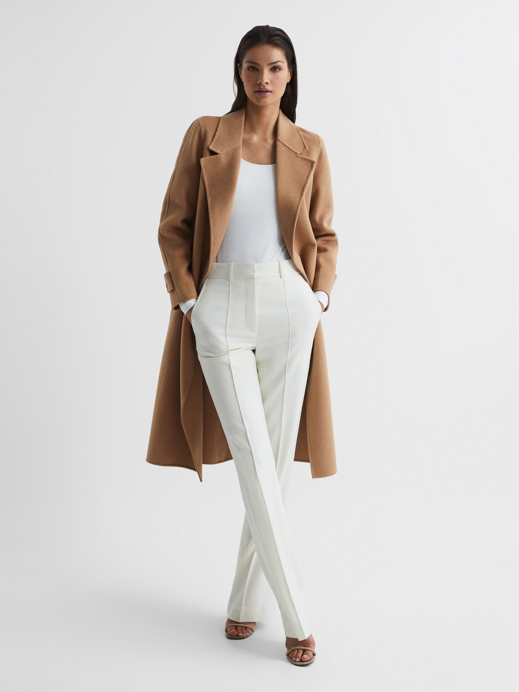 Long Sleeve Scoop Neck Body in White - Image 6 of 6