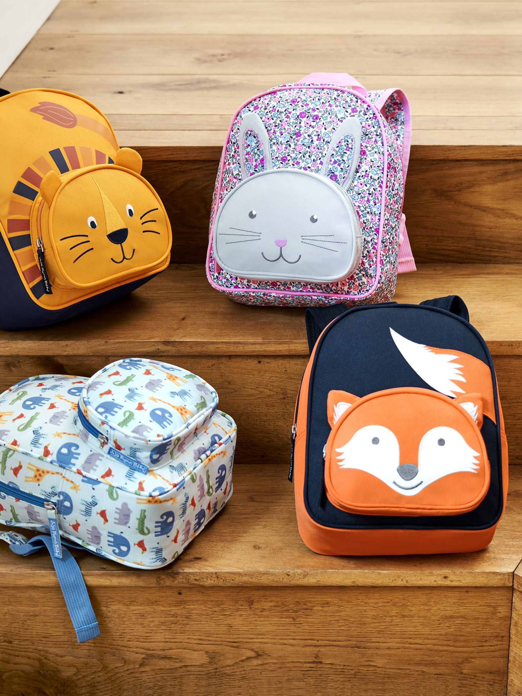 Ditsy Floral Bunny Character Backpack - Image 7 of 7