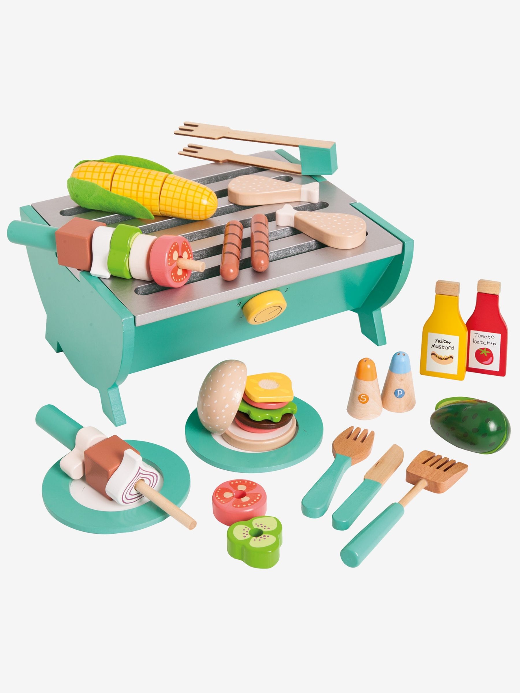 Grill Serve BBQ Play Set JoJo Maman Bébé